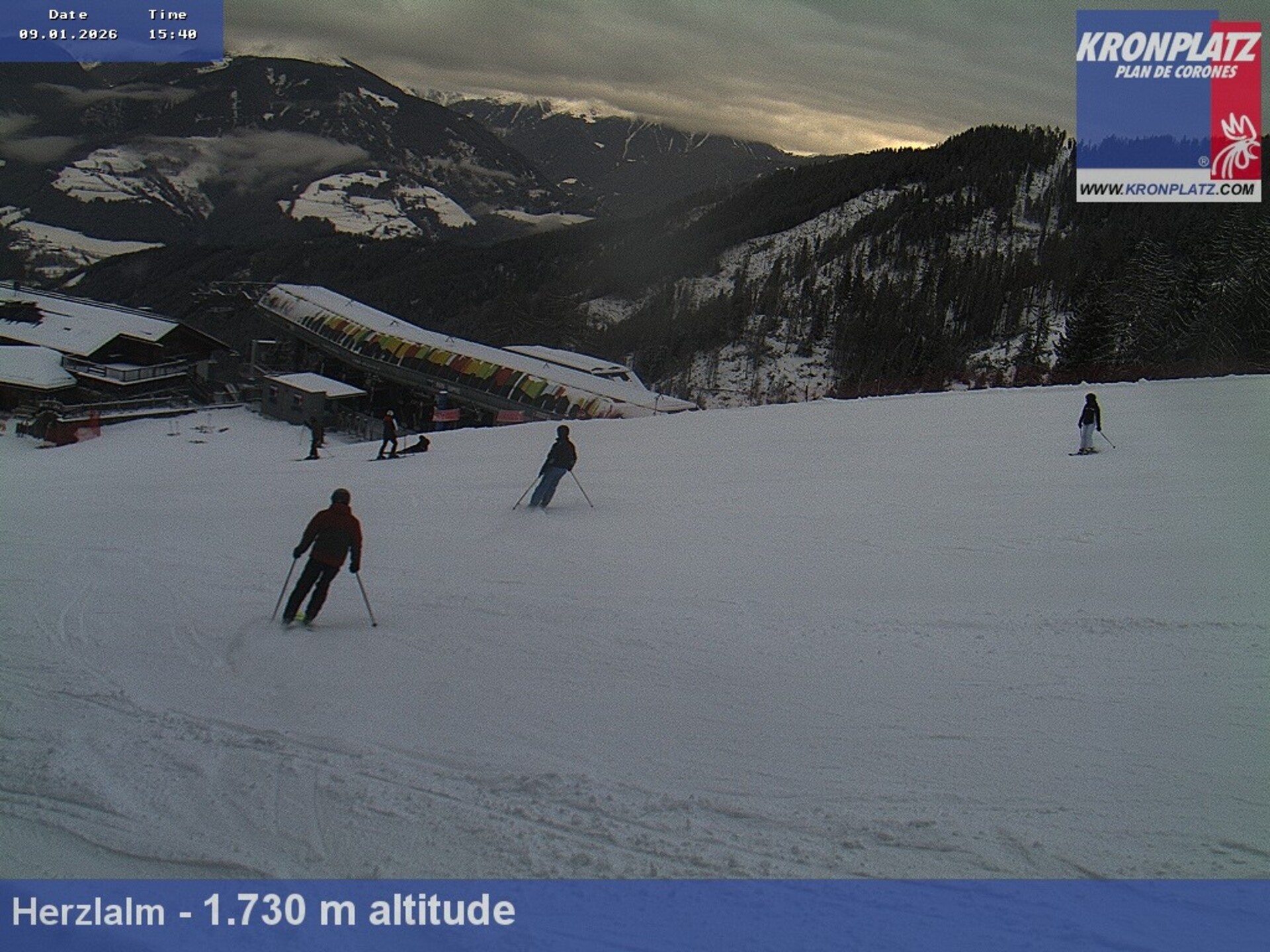Archiv Foto Webcam Herzlalm, Kronplatz