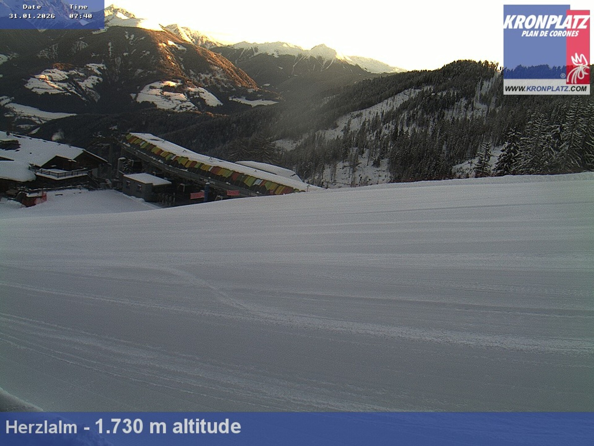 Archiv Foto Webcam Herzlalm, Kronplatz
