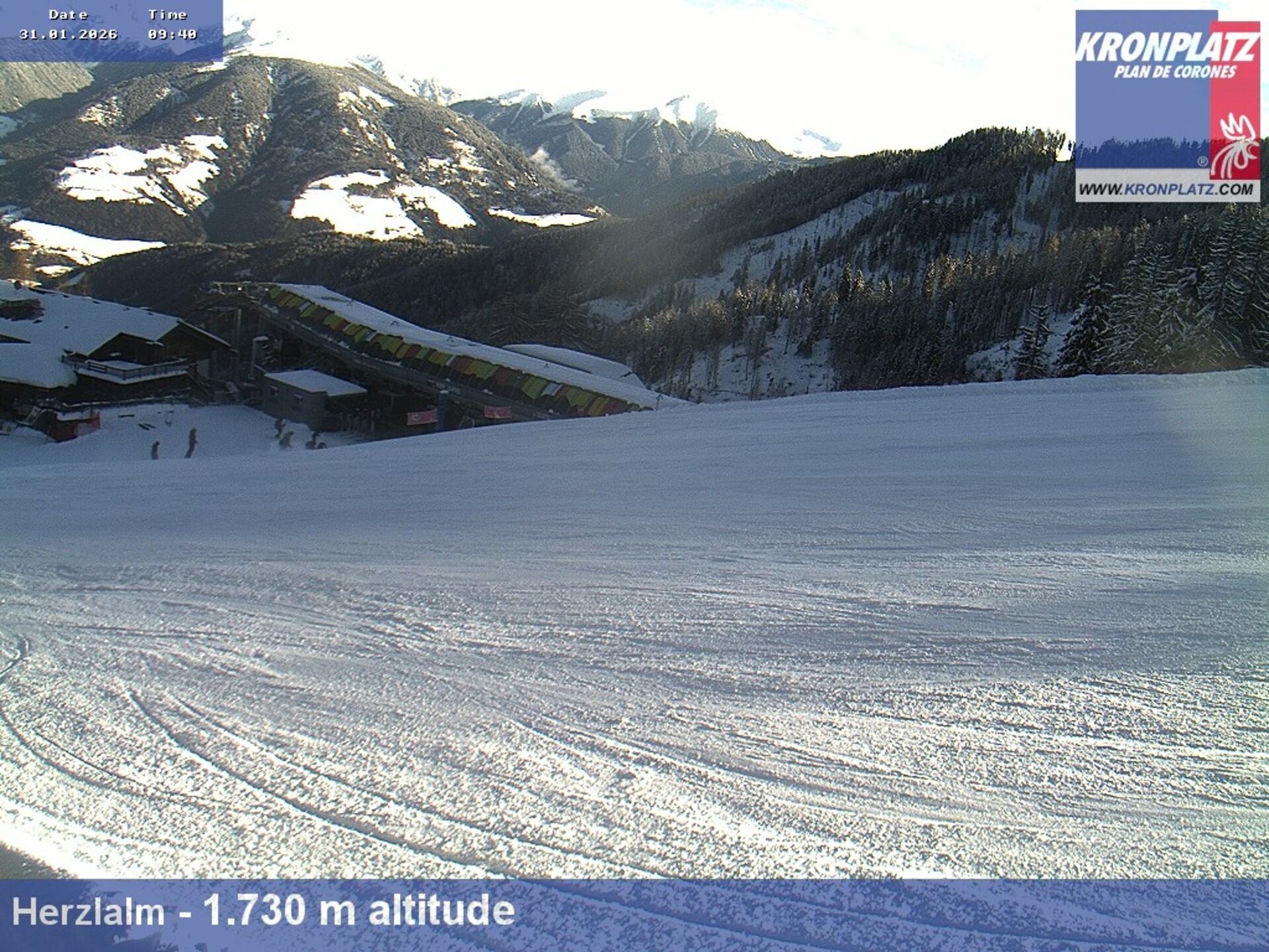 Archiv Foto Webcam Herzlalm, Kronplatz