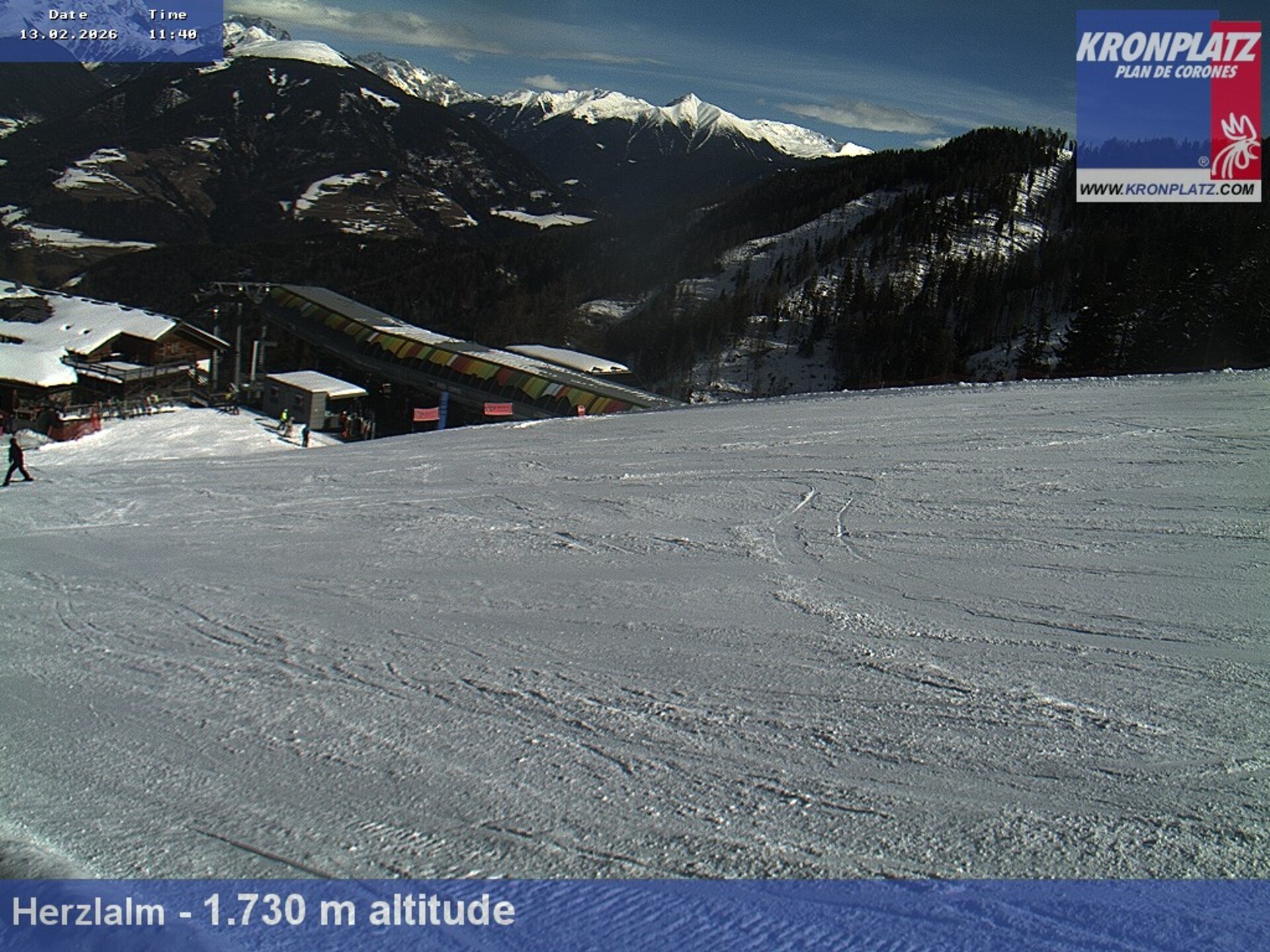 Archived image Webcam Alp Herzlalm, Plan De Corones