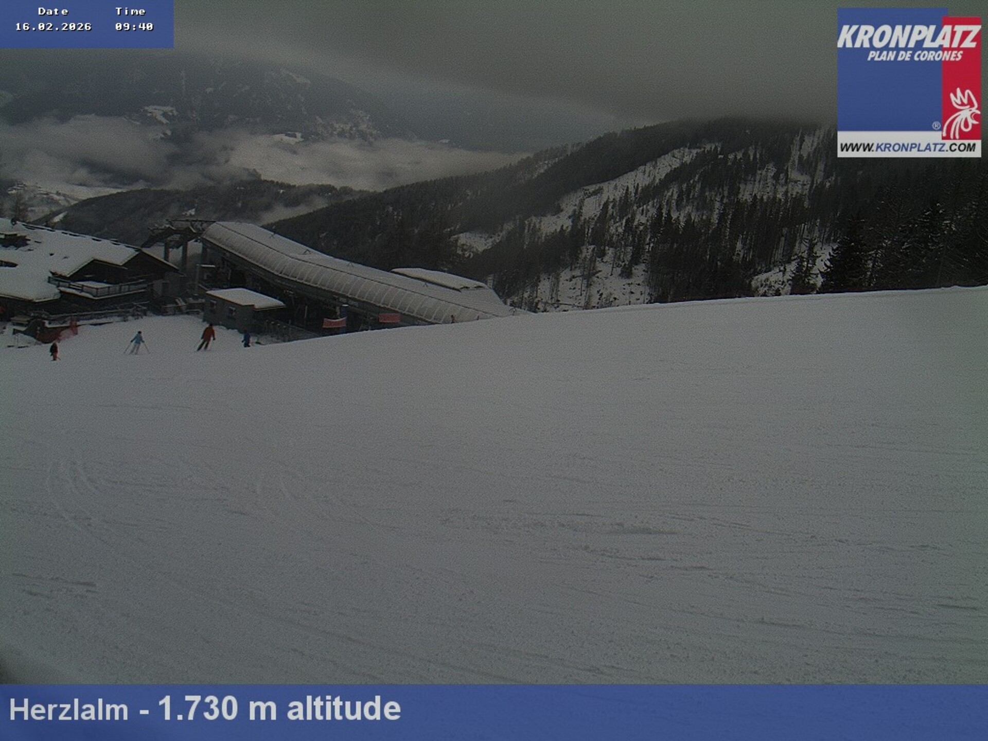 Archiv Foto Webcam Herzlalm, Kronplatz