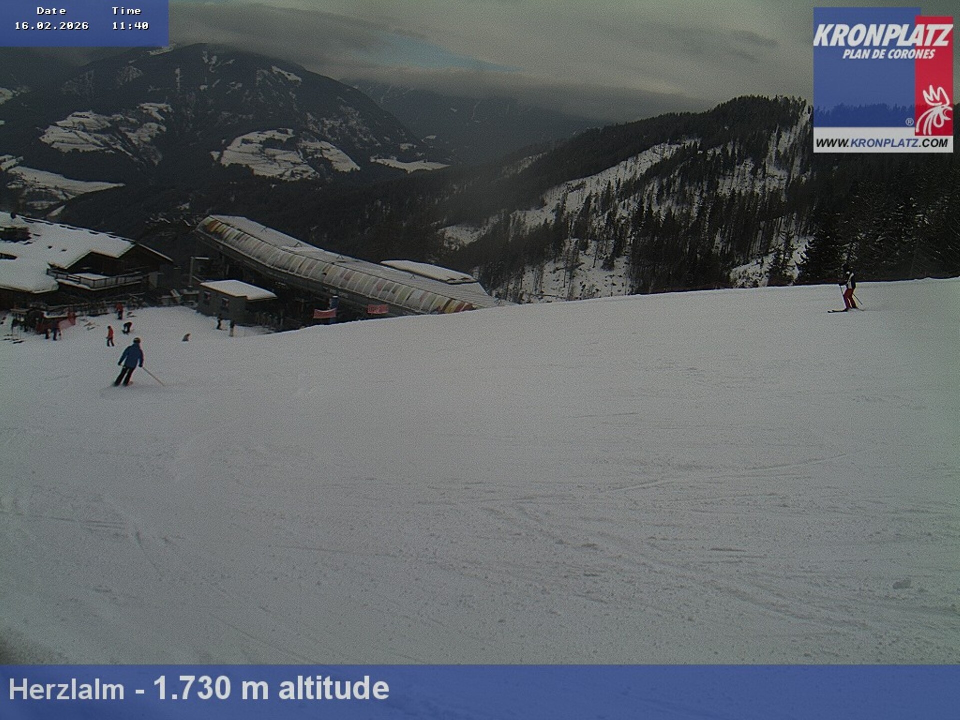 Archiv Foto Webcam Herzlalm, Kronplatz