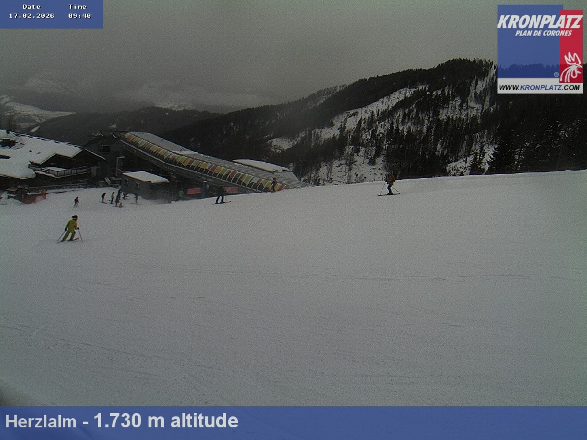 Archiv Foto Webcam Herzlalm, Kronplatz