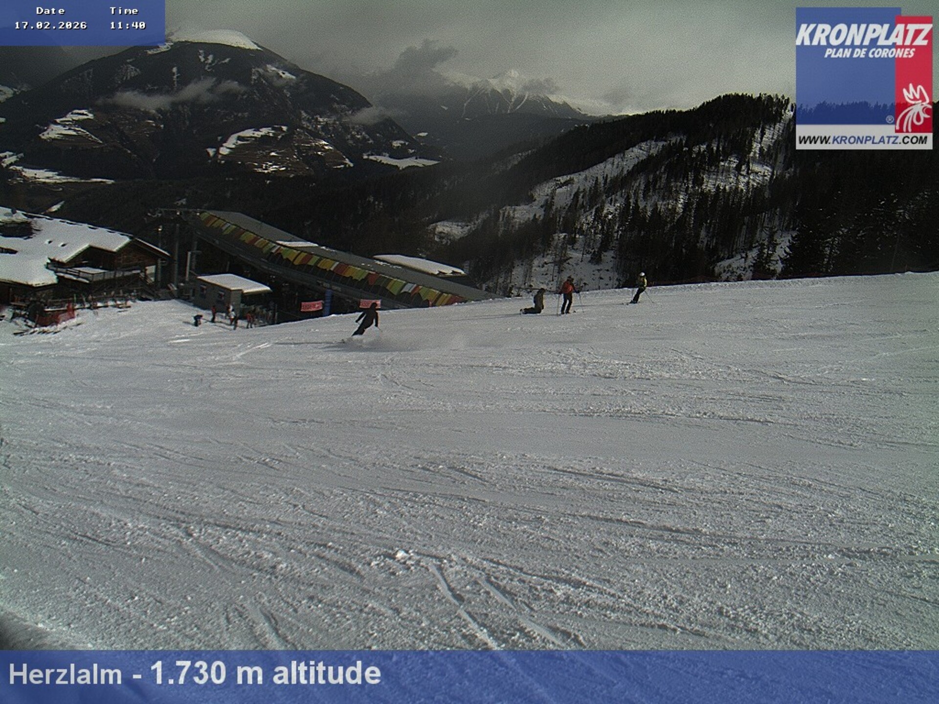 Archiv Foto Webcam Herzlalm, Kronplatz