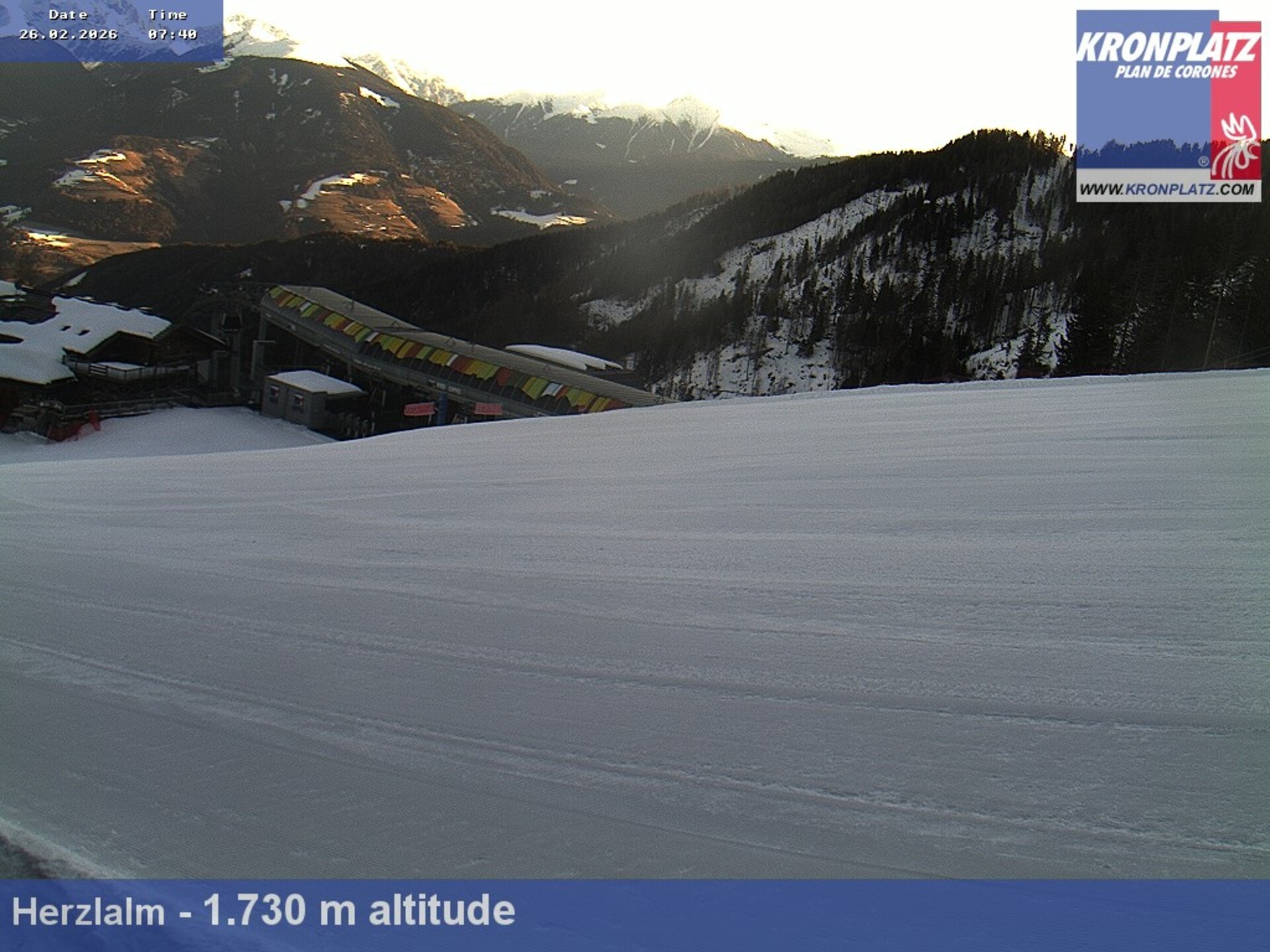 Archived image Webcam Alp Herzlalm, Plan De Corones
