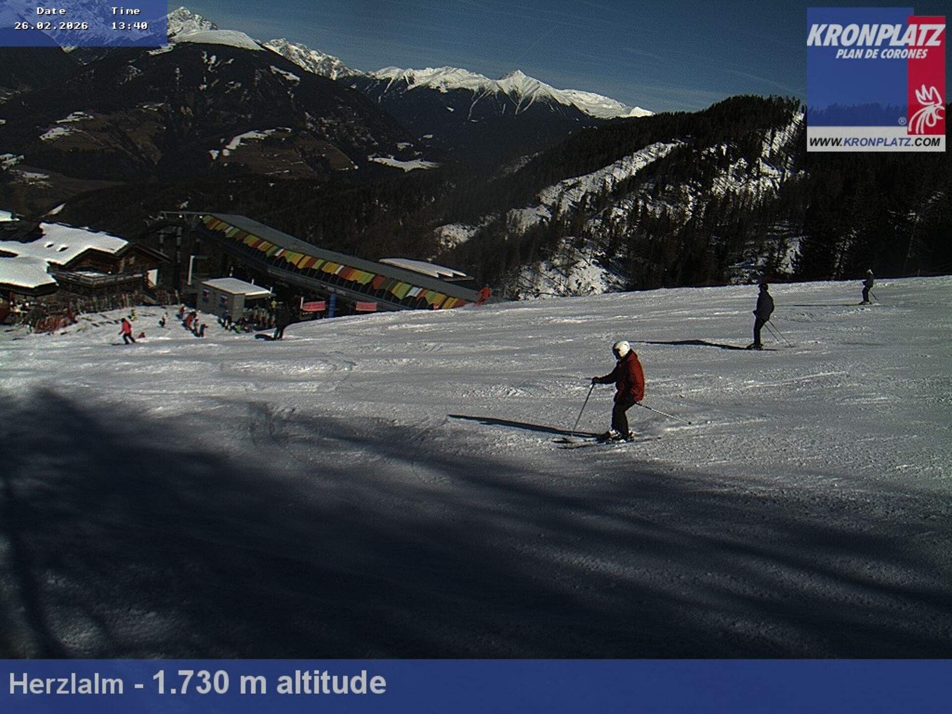 Archived image Webcam Alp Herzlalm, Plan De Corones