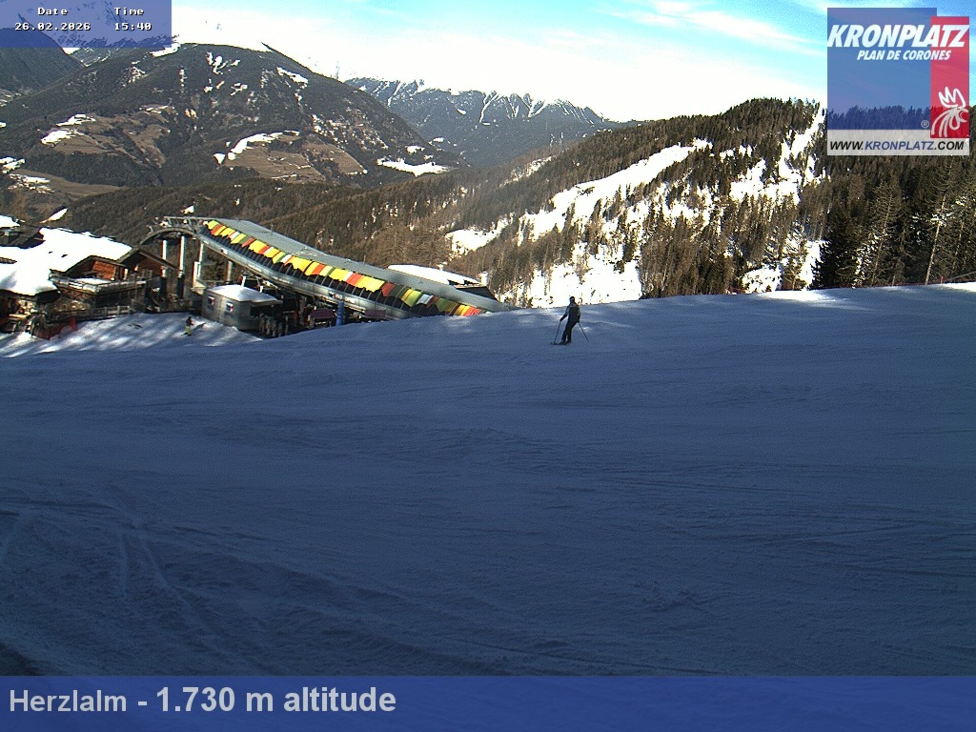 Archived image Webcam Alp Herzlalm, Plan De Corones
