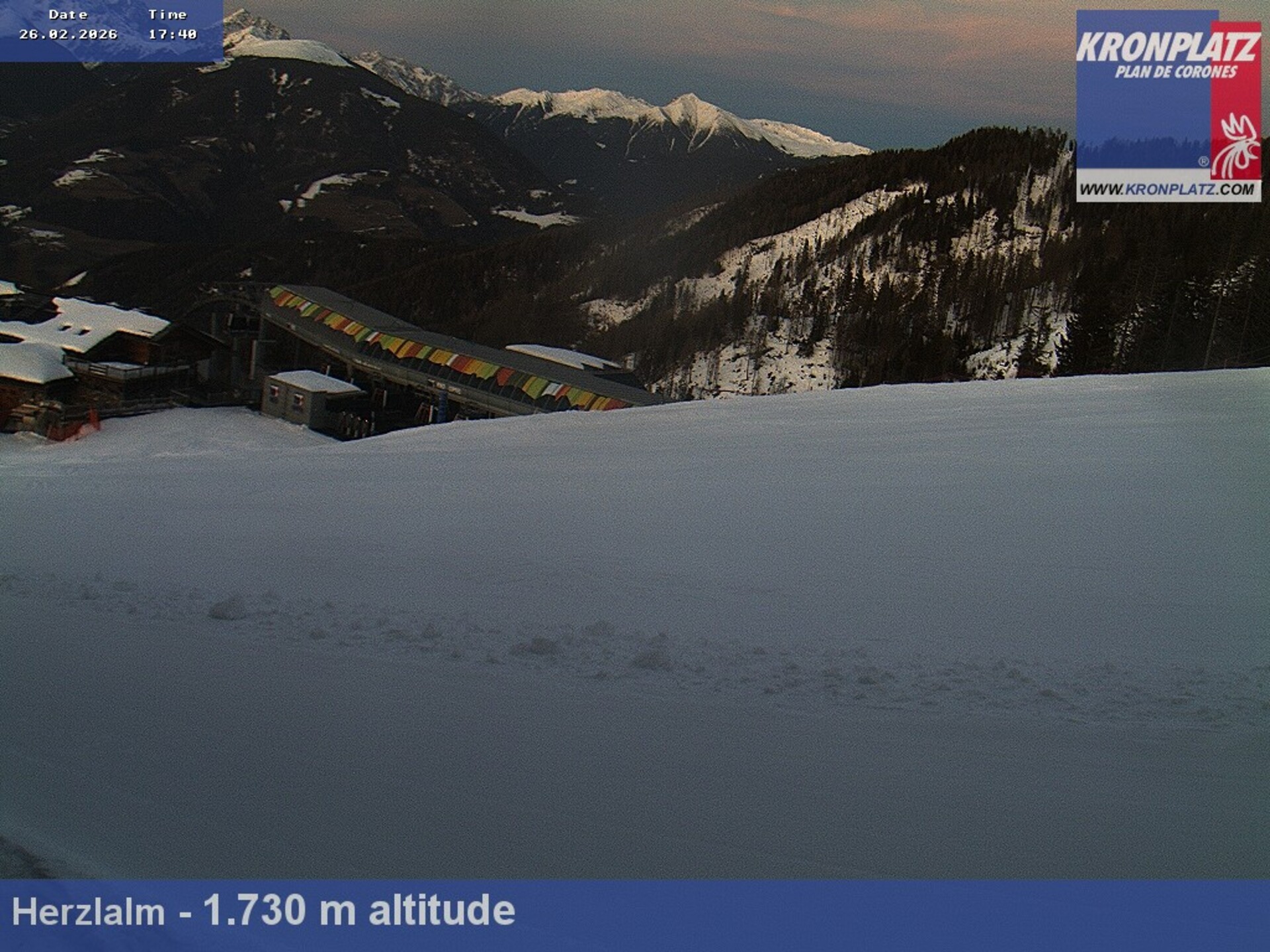 Archived image Webcam Alp Herzlalm, Plan De Corones