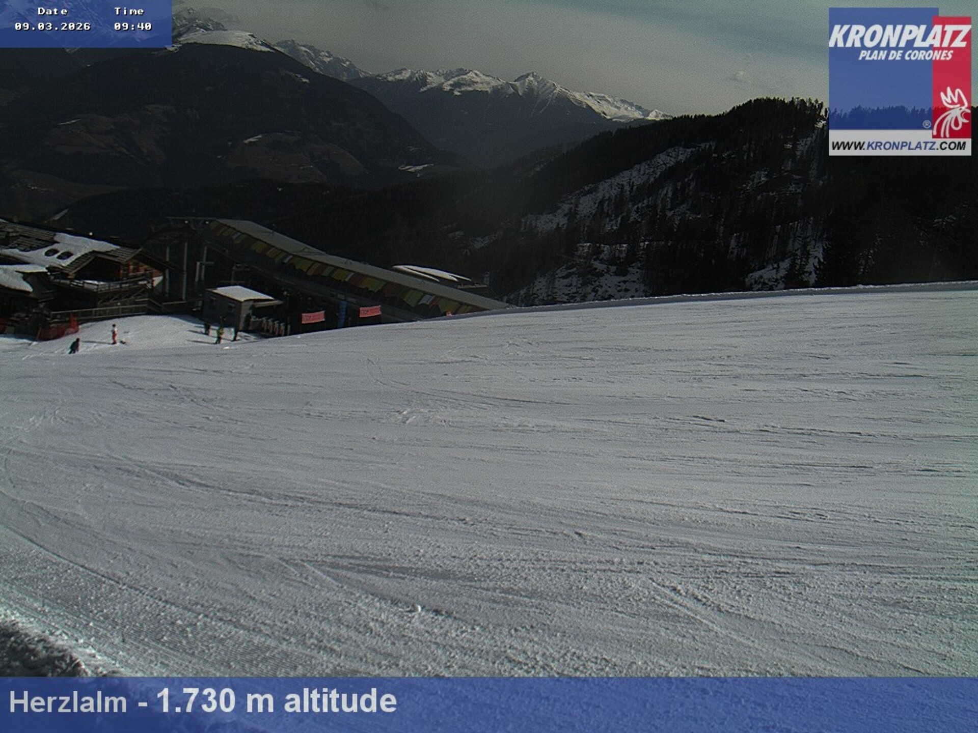 Archiv Foto Webcam Herzlalm, Kronplatz