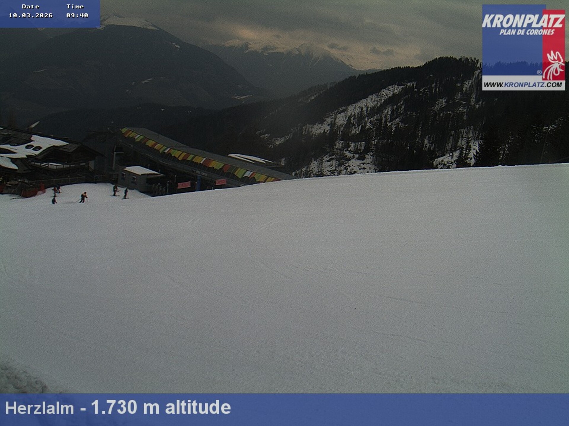 Archiv Foto Webcam Herzlalm, Kronplatz