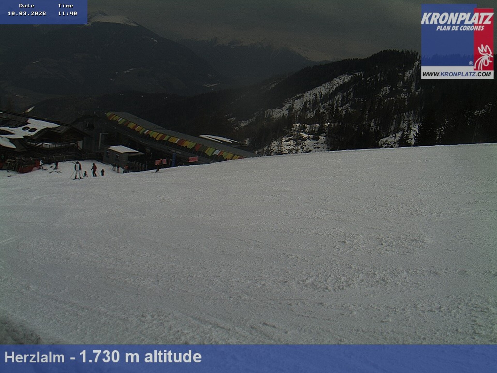Archiv Foto Webcam Herzlalm, Kronplatz