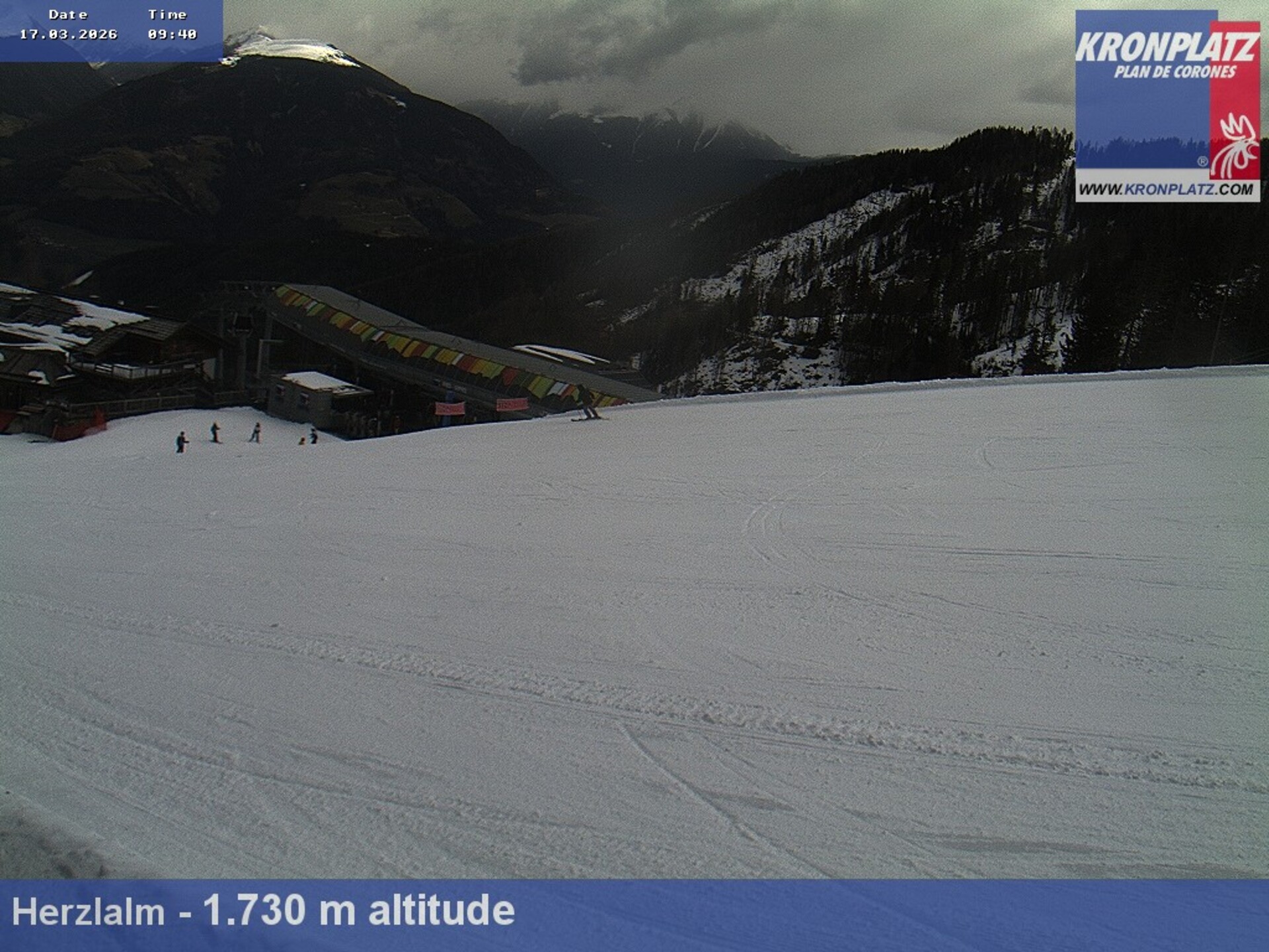 Archiv Foto Webcam Herzlalm, Kronplatz