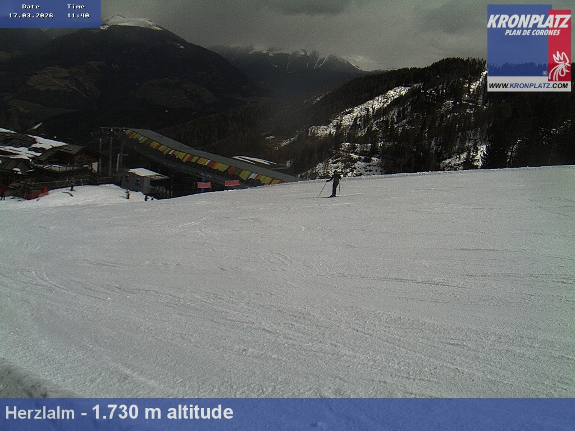 Archiv Foto Webcam Herzlalm, Kronplatz