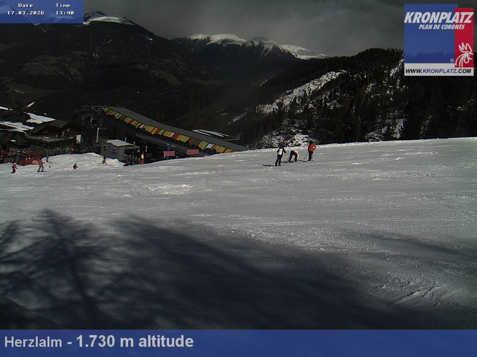 Archiv Foto Webcam Herzlalm, Kronplatz