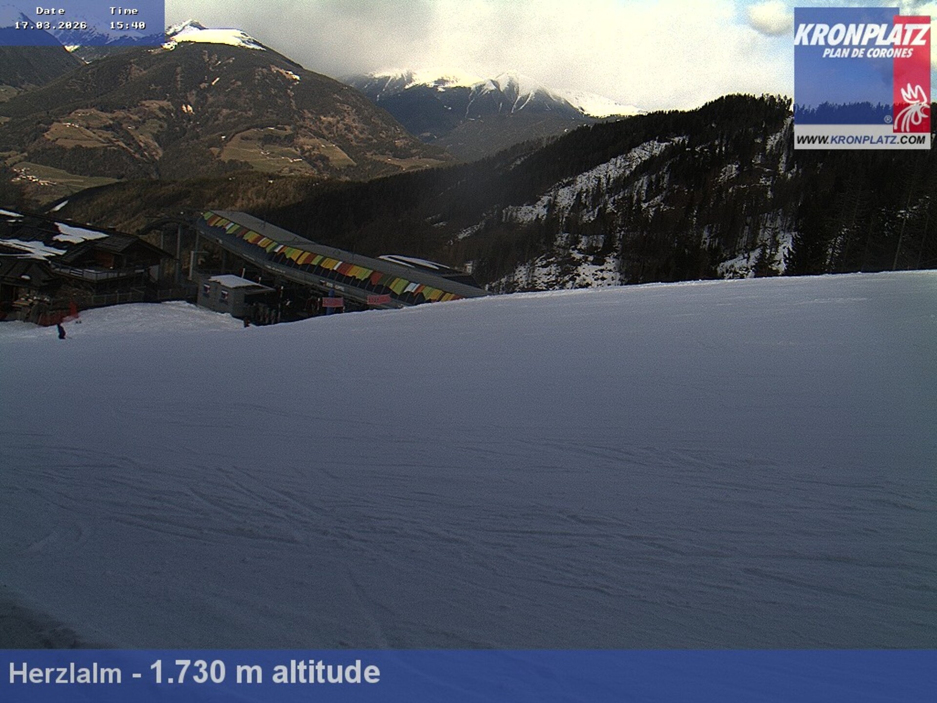 Archiv Foto Webcam Herzlalm, Kronplatz