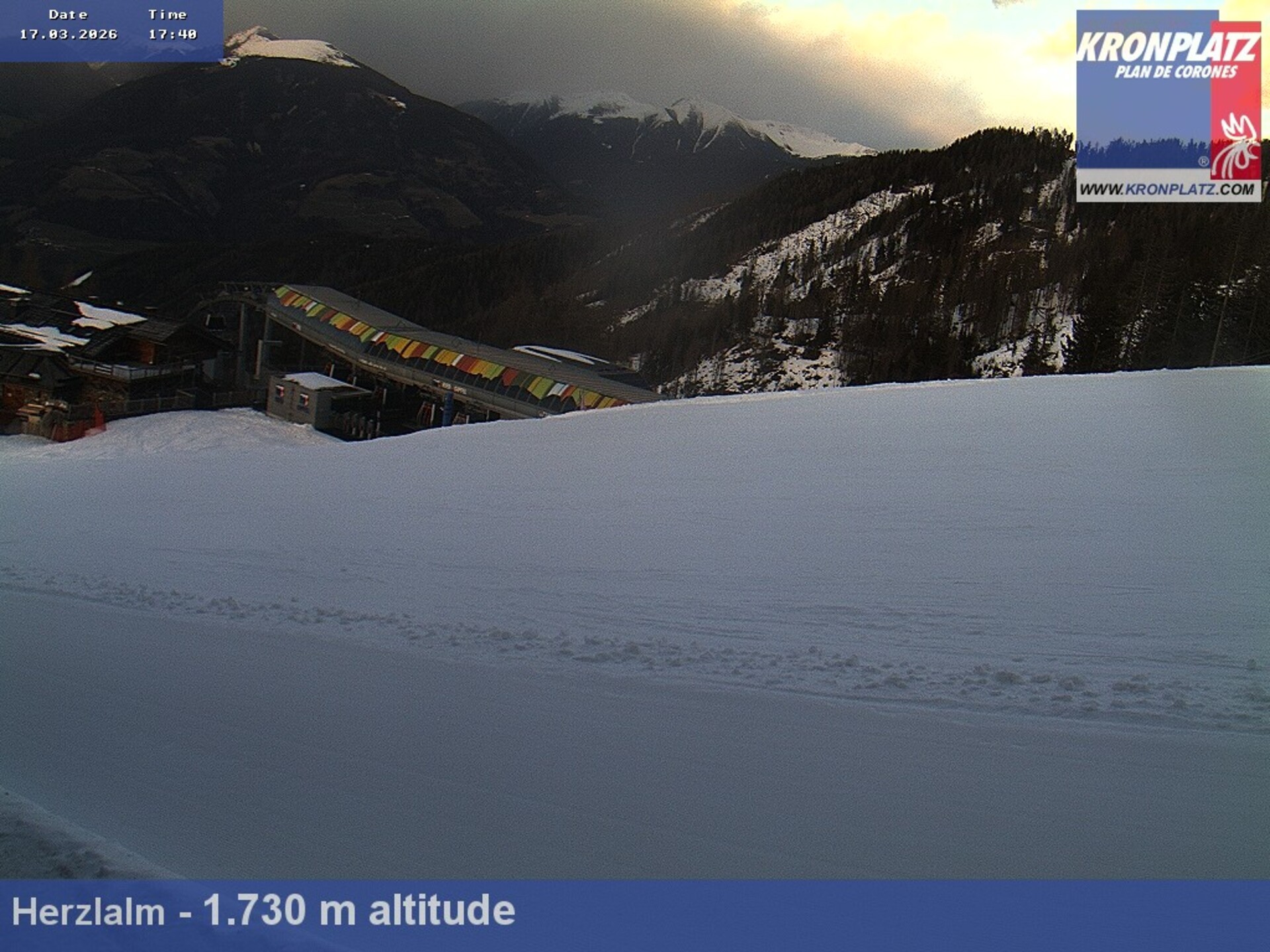 Archiv Foto Webcam Herzlalm, Kronplatz