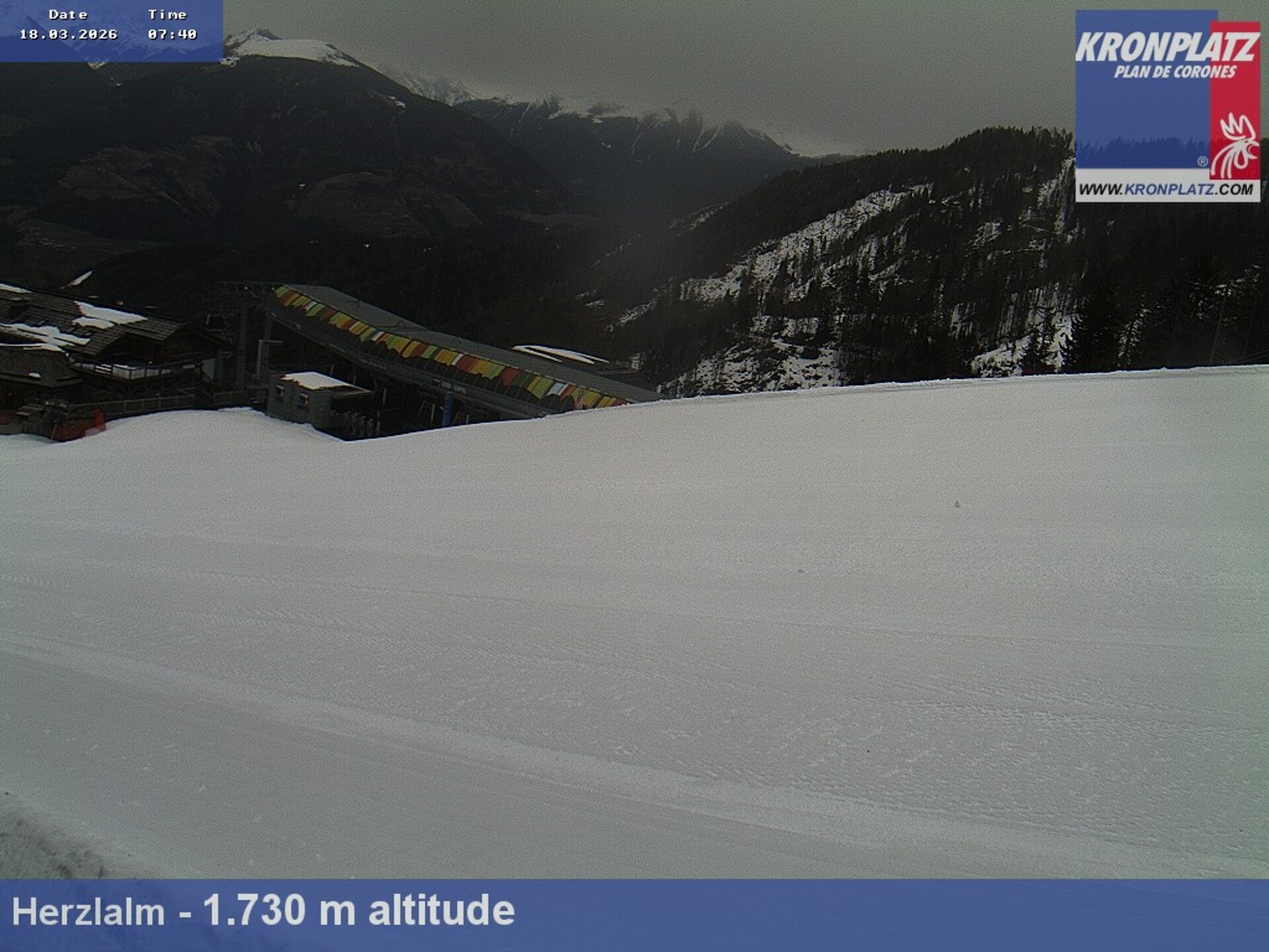 Archiv Foto Webcam Herzlalm, Kronplatz