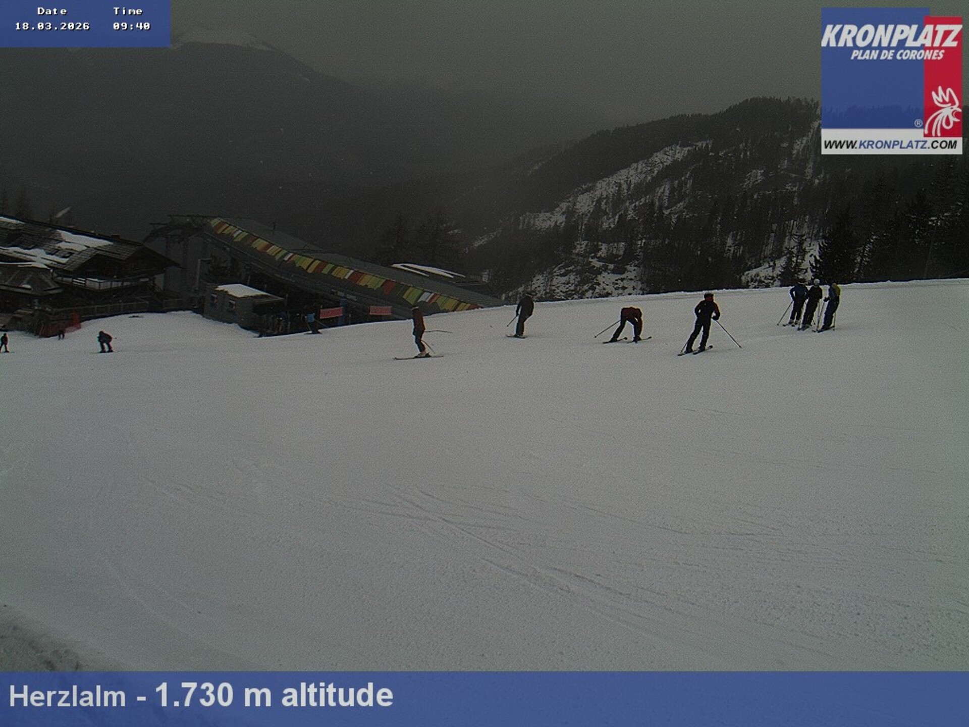 Archiv Foto Webcam Herzlalm, Kronplatz