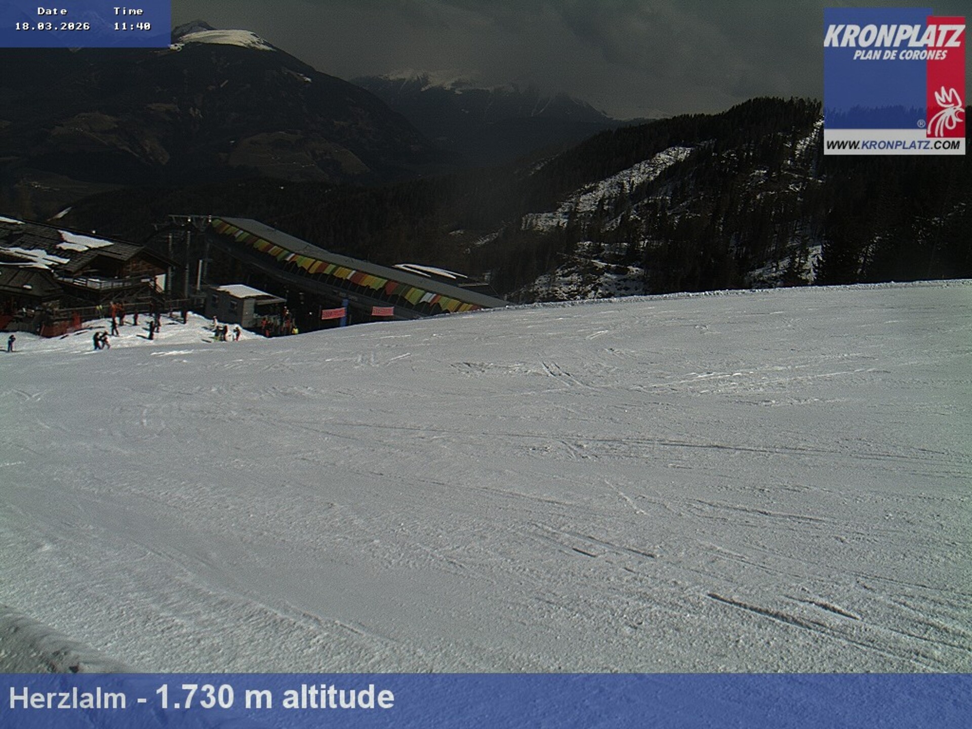 Archiv Foto Webcam Herzlalm, Kronplatz