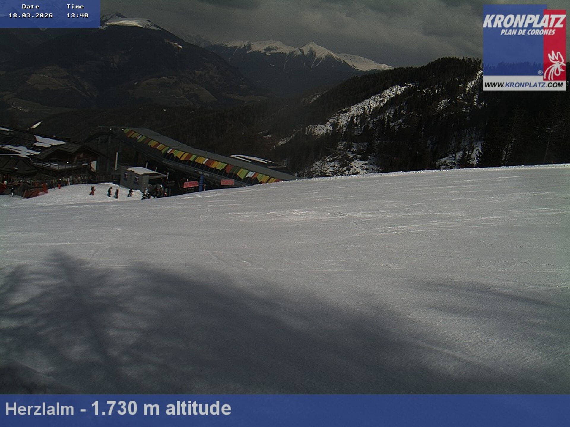 Archiv Foto Webcam Herzlalm, Kronplatz