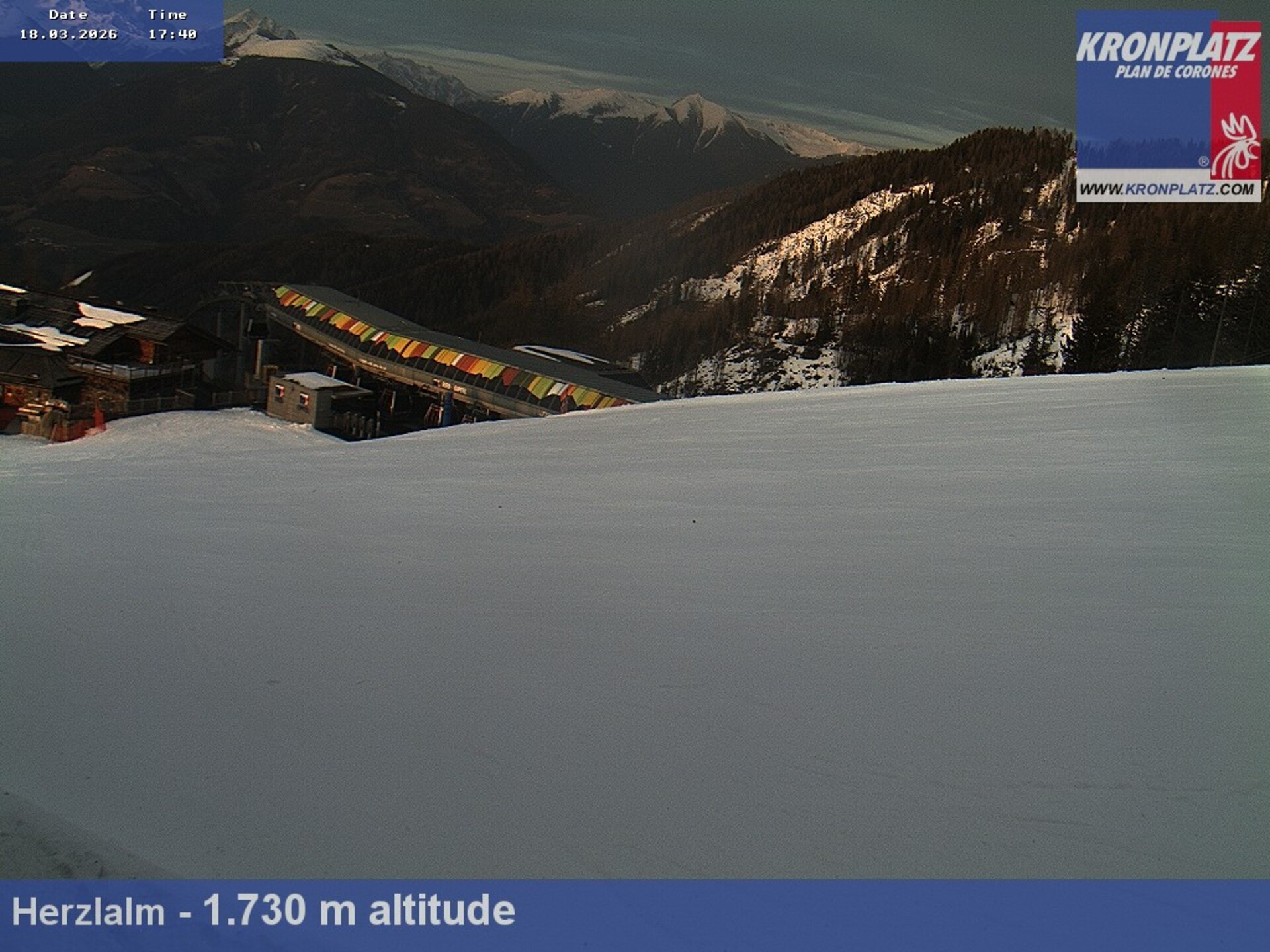 Archiv Foto Webcam Herzlalm, Kronplatz
