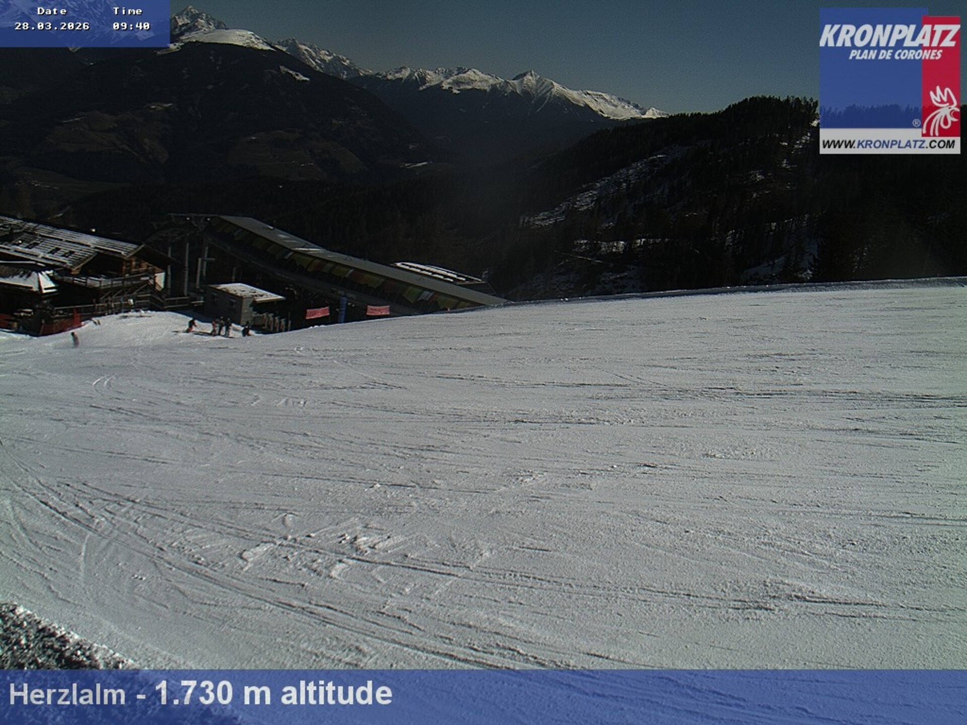 Archived image Webcam Alp Herzlalm, Plan De Corones