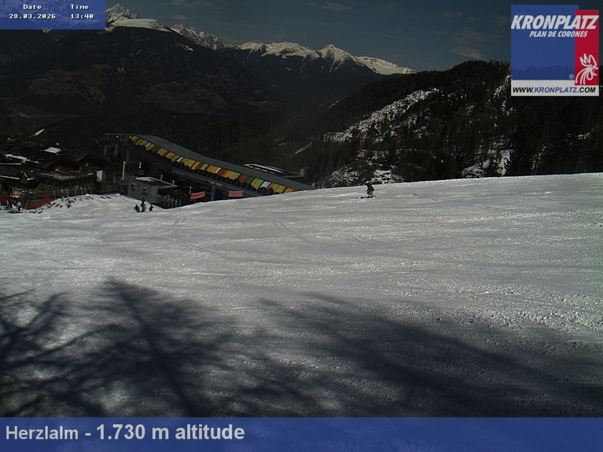 Archived image Webcam Alp Herzlalm, Plan De Corones