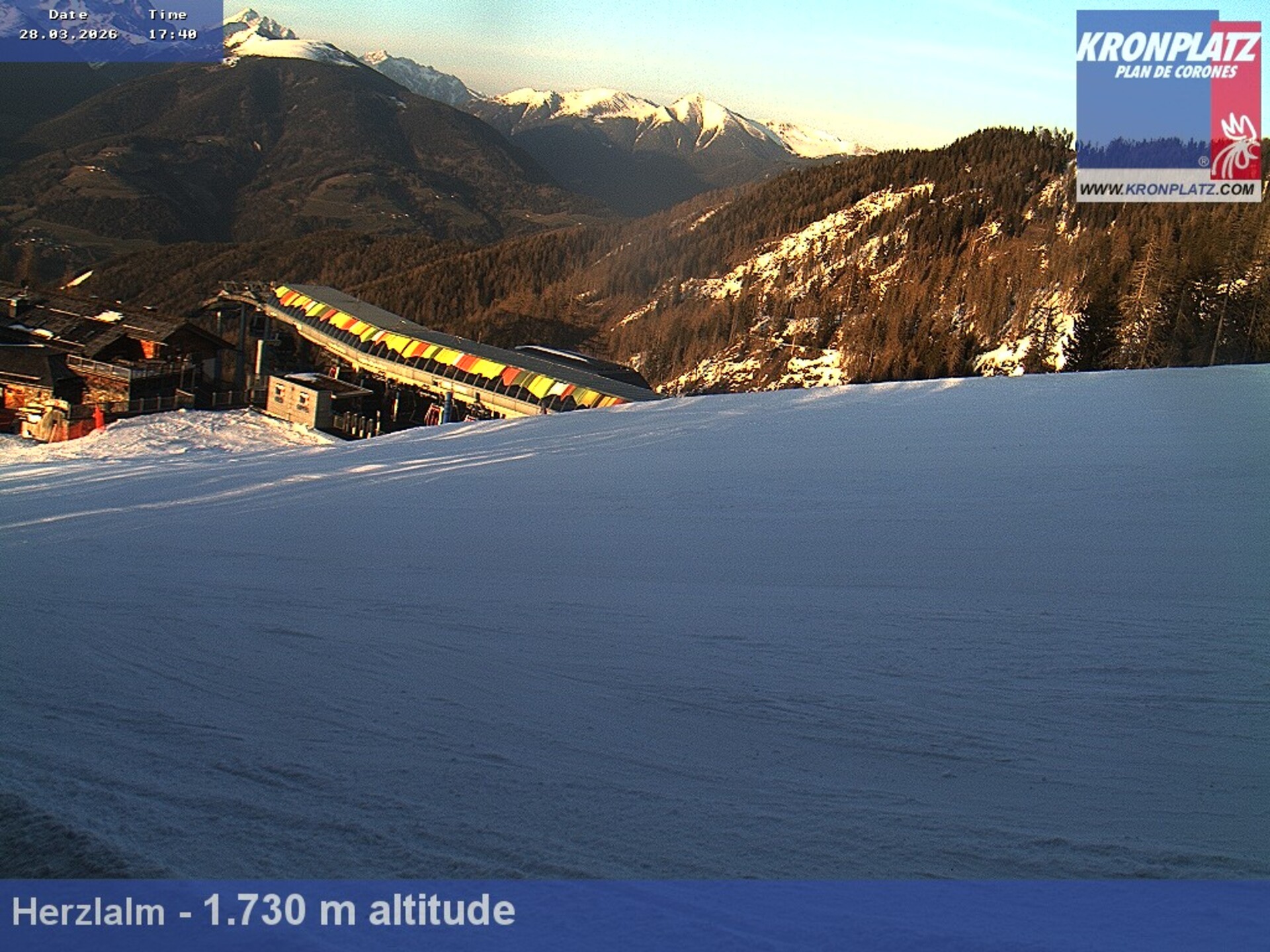 Archived image Webcam Alp Herzlalm, Plan De Corones