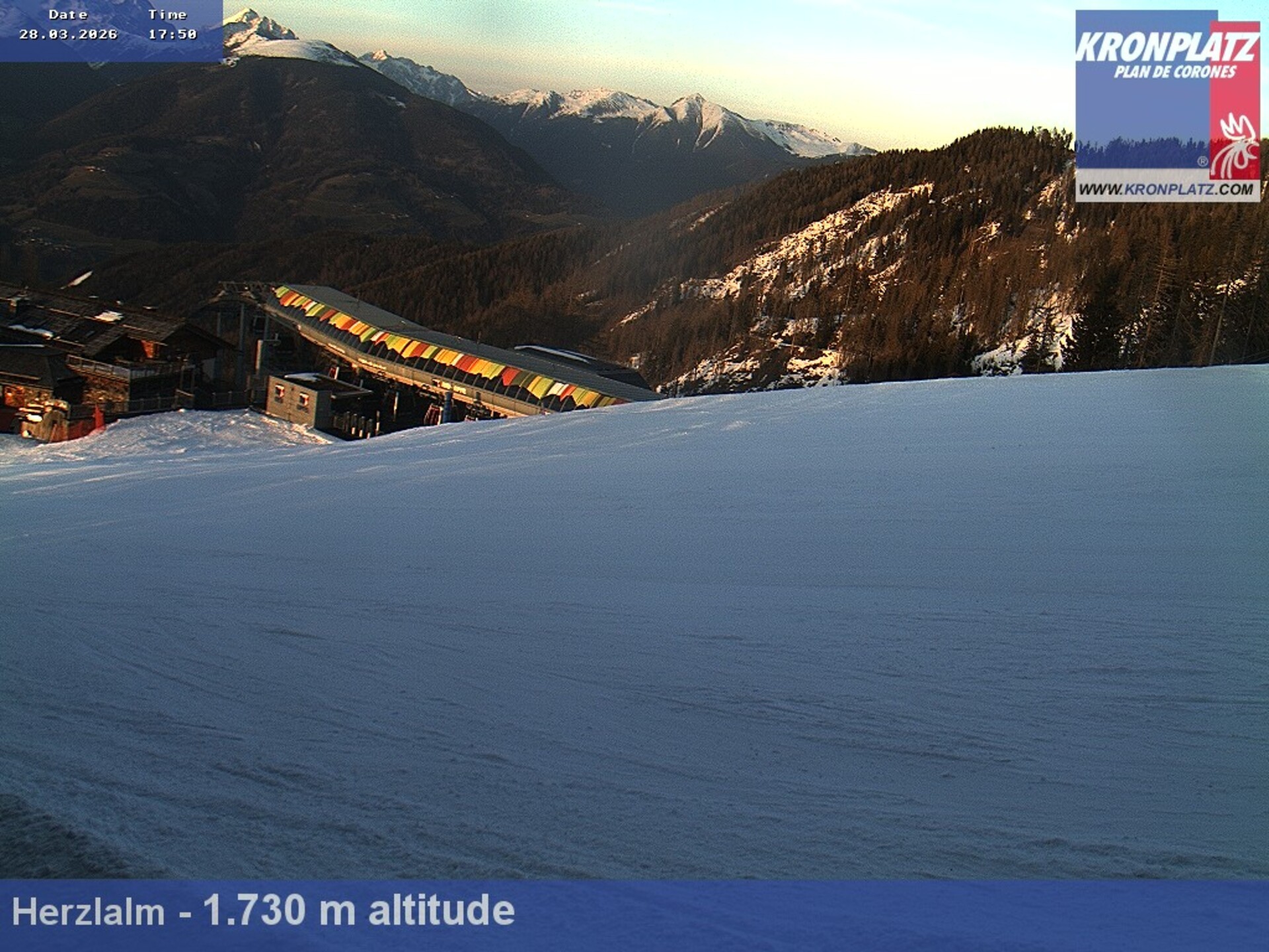 Archived image Webcam Alp Herzlalm, Plan De Corones