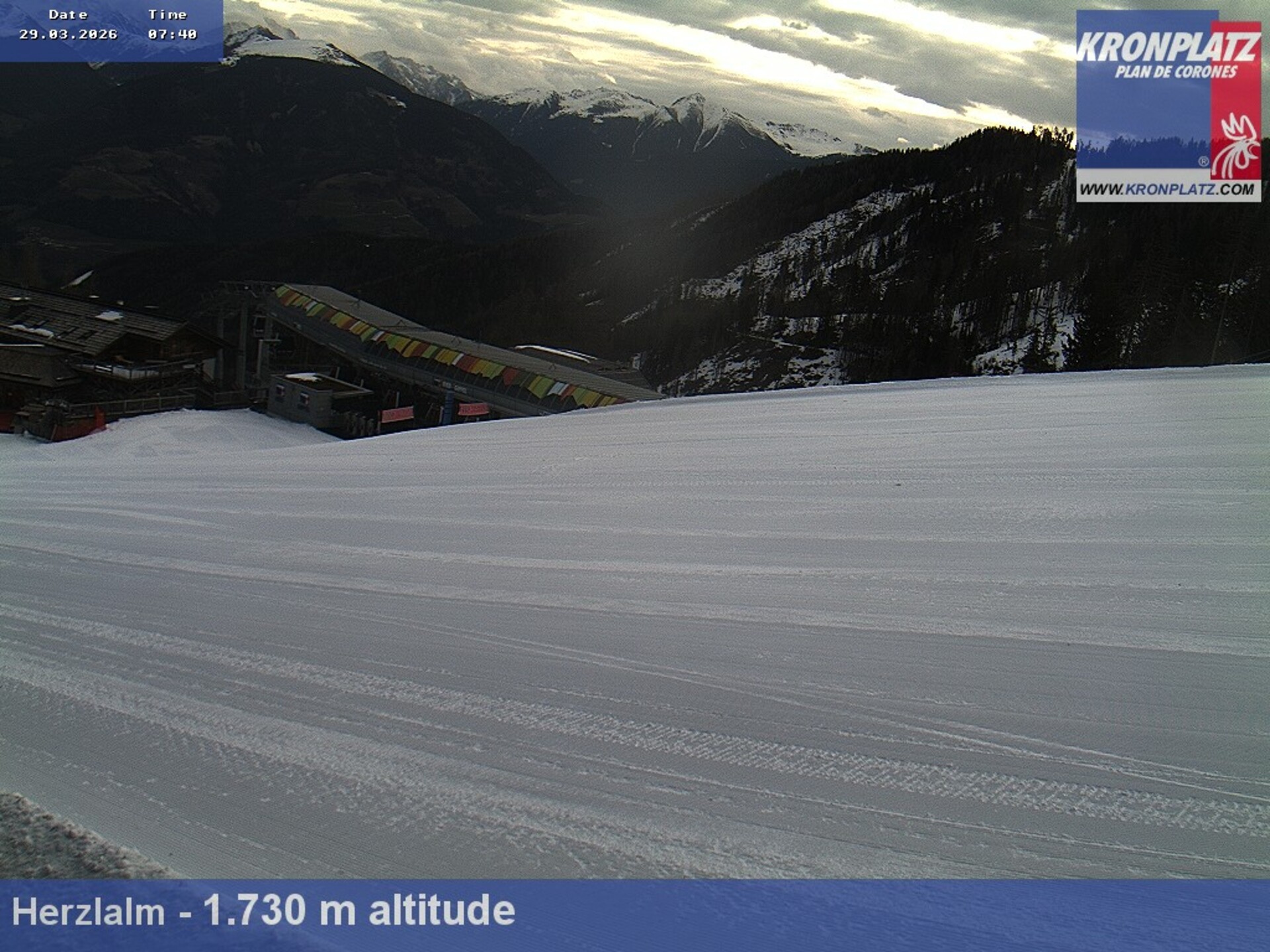 Archiv Foto Webcam Herzlalm, Kronplatz