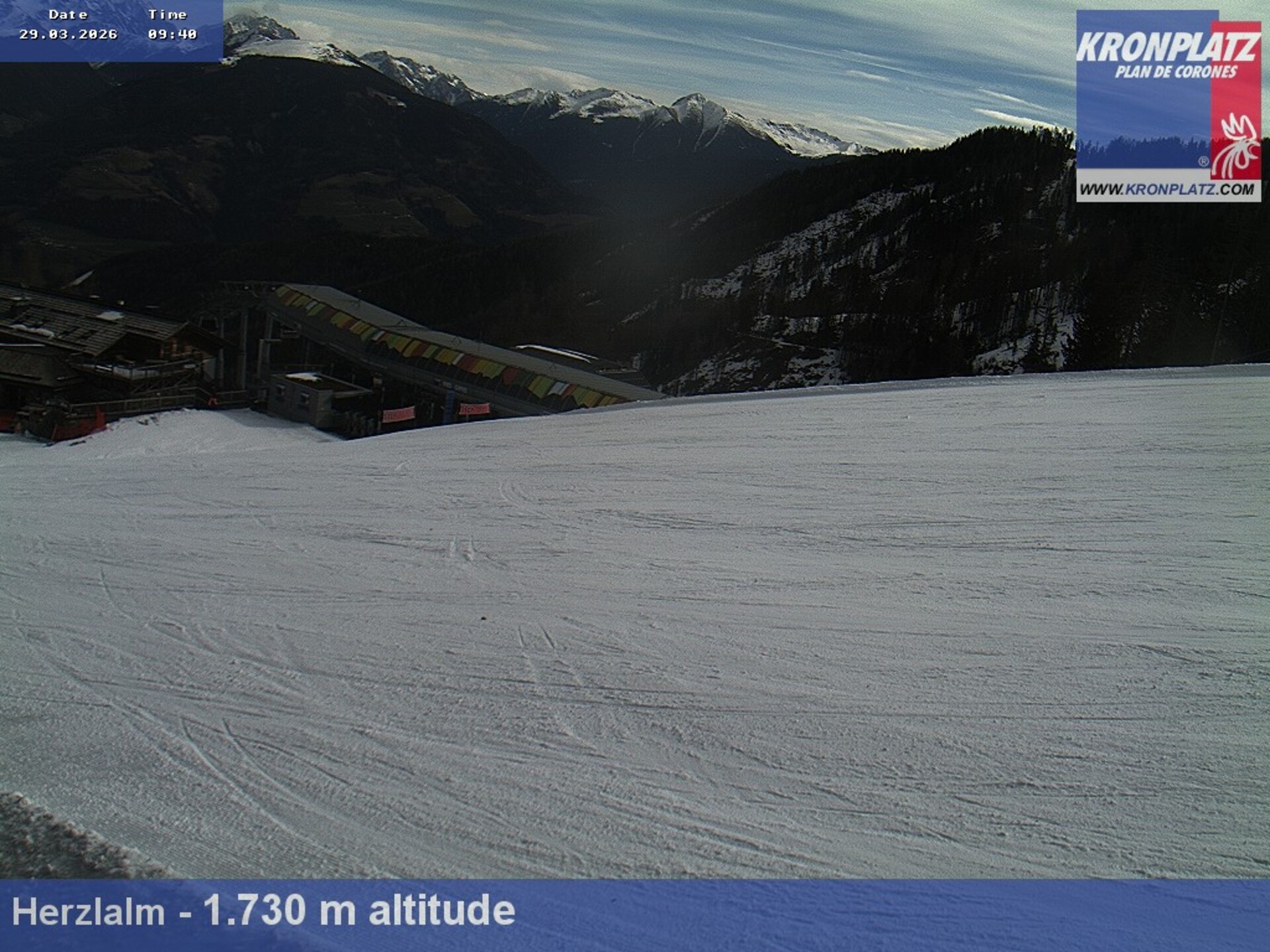 Archiv Foto Webcam Herzlalm, Kronplatz