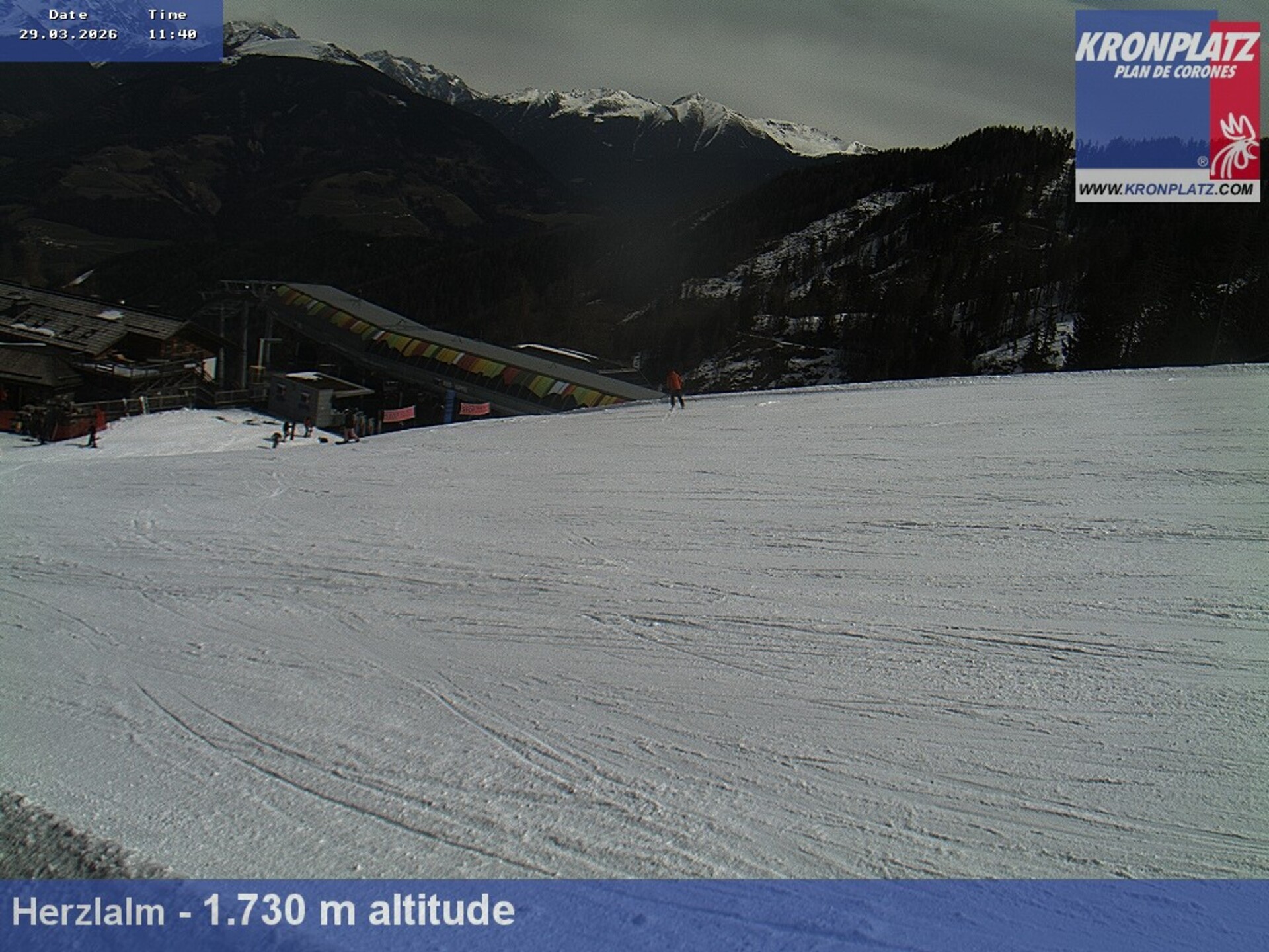 Archiv Foto Webcam Herzlalm, Kronplatz