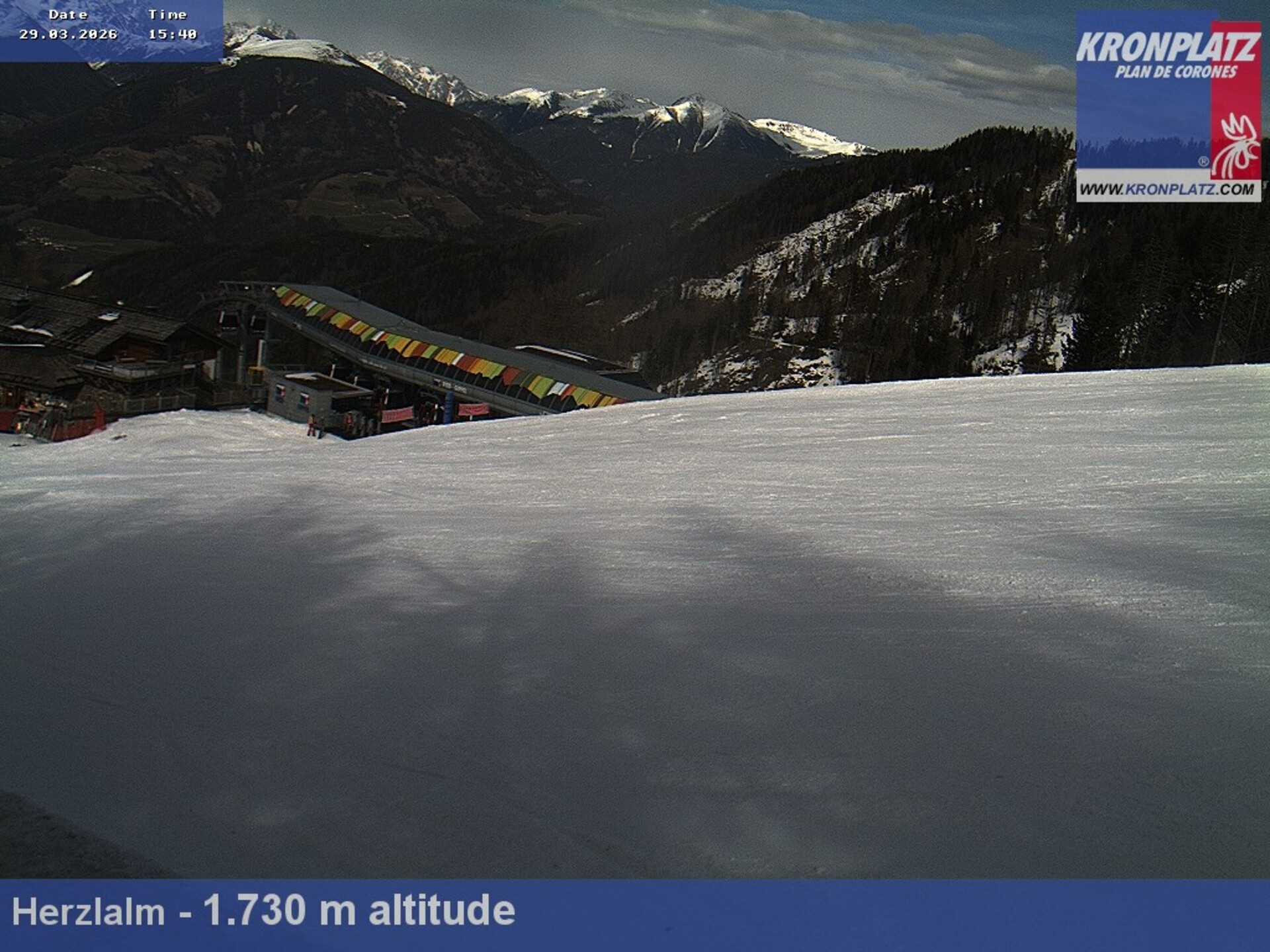 Archiv Foto Webcam Herzlalm, Kronplatz