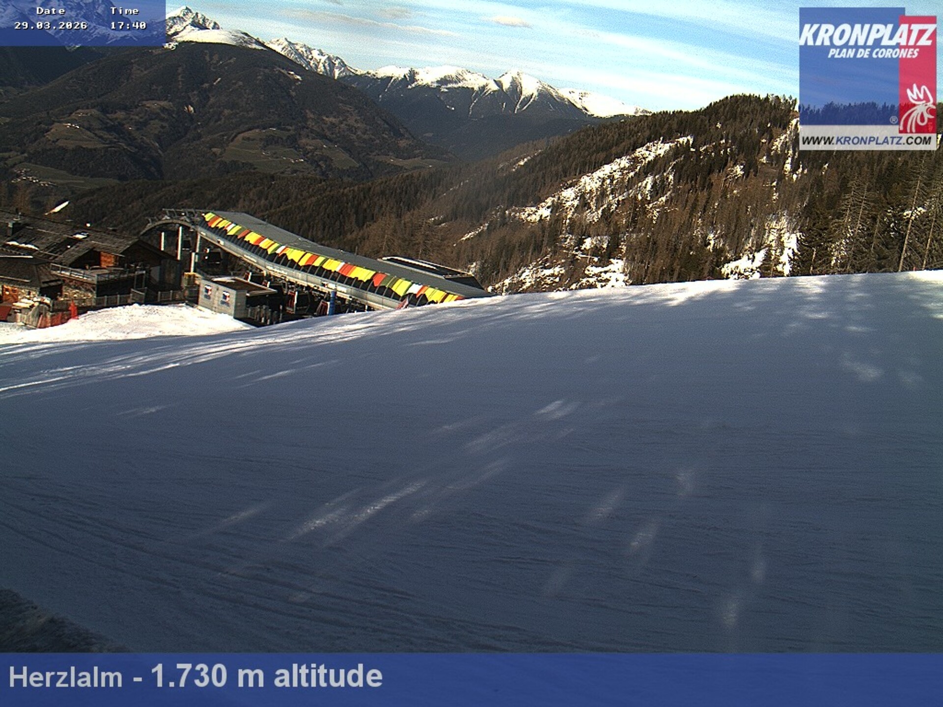 Archiv Foto Webcam Herzlalm, Kronplatz