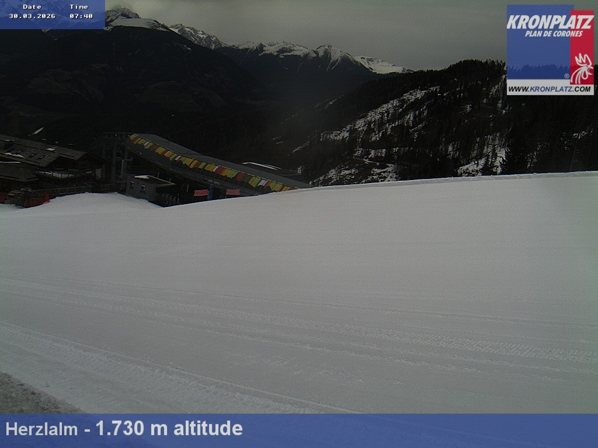 Archiv Foto Webcam Herzlalm, Kronplatz