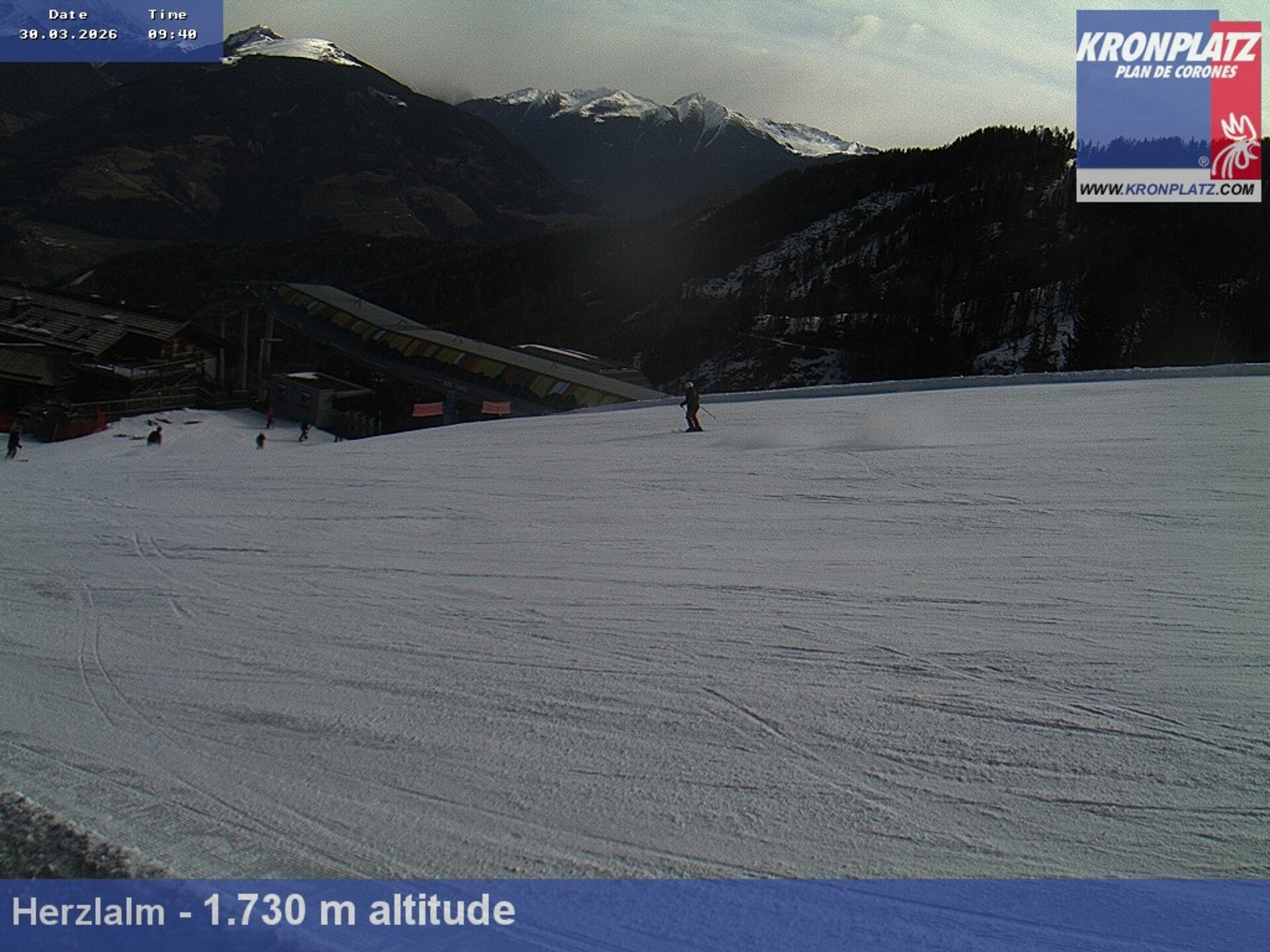 Archiv Foto Webcam Herzlalm, Kronplatz