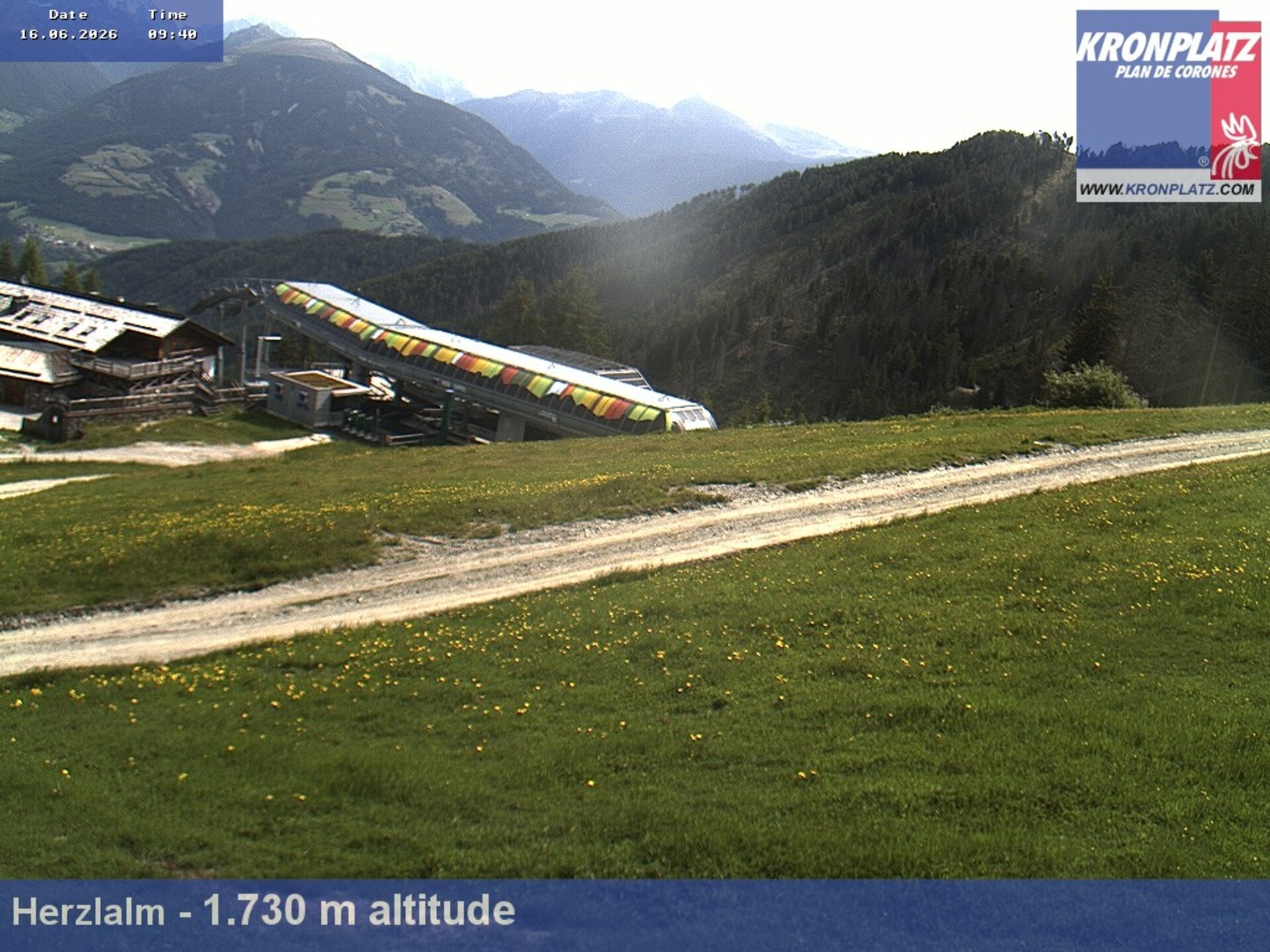 Archiv Foto Webcam Herzlalm, Kronplatz