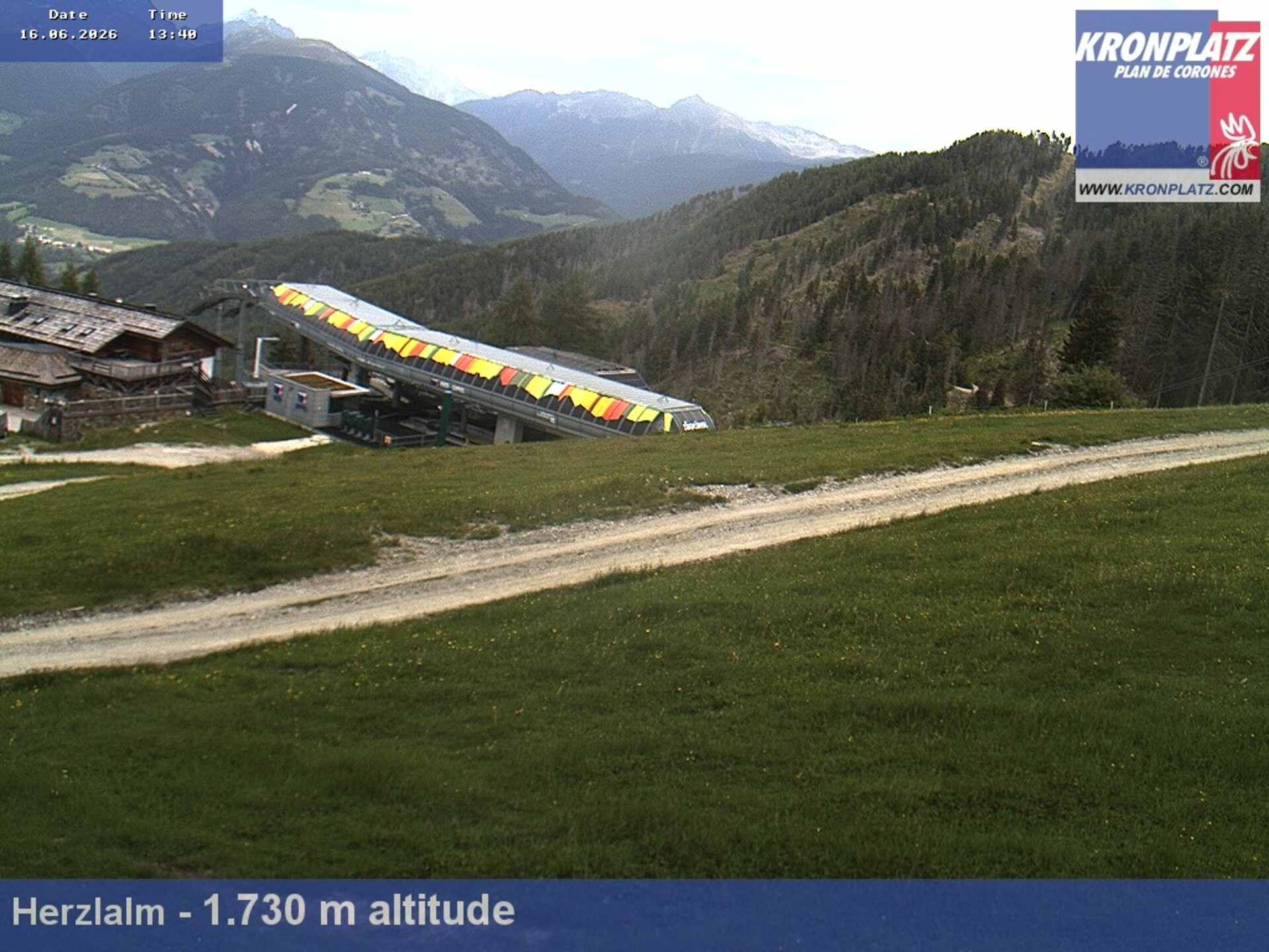 Archiv Foto Webcam Herzlalm, Kronplatz