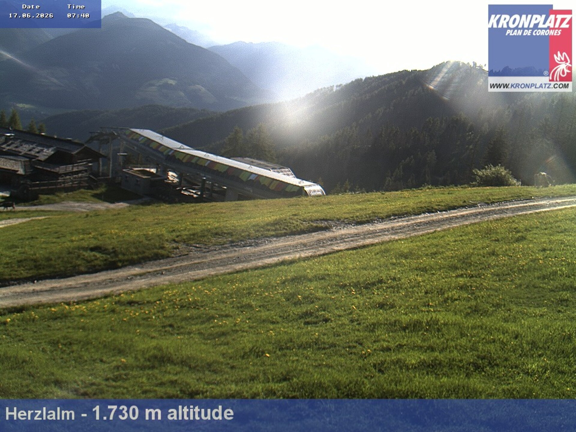Archiv Foto Webcam Herzlalm, Kronplatz