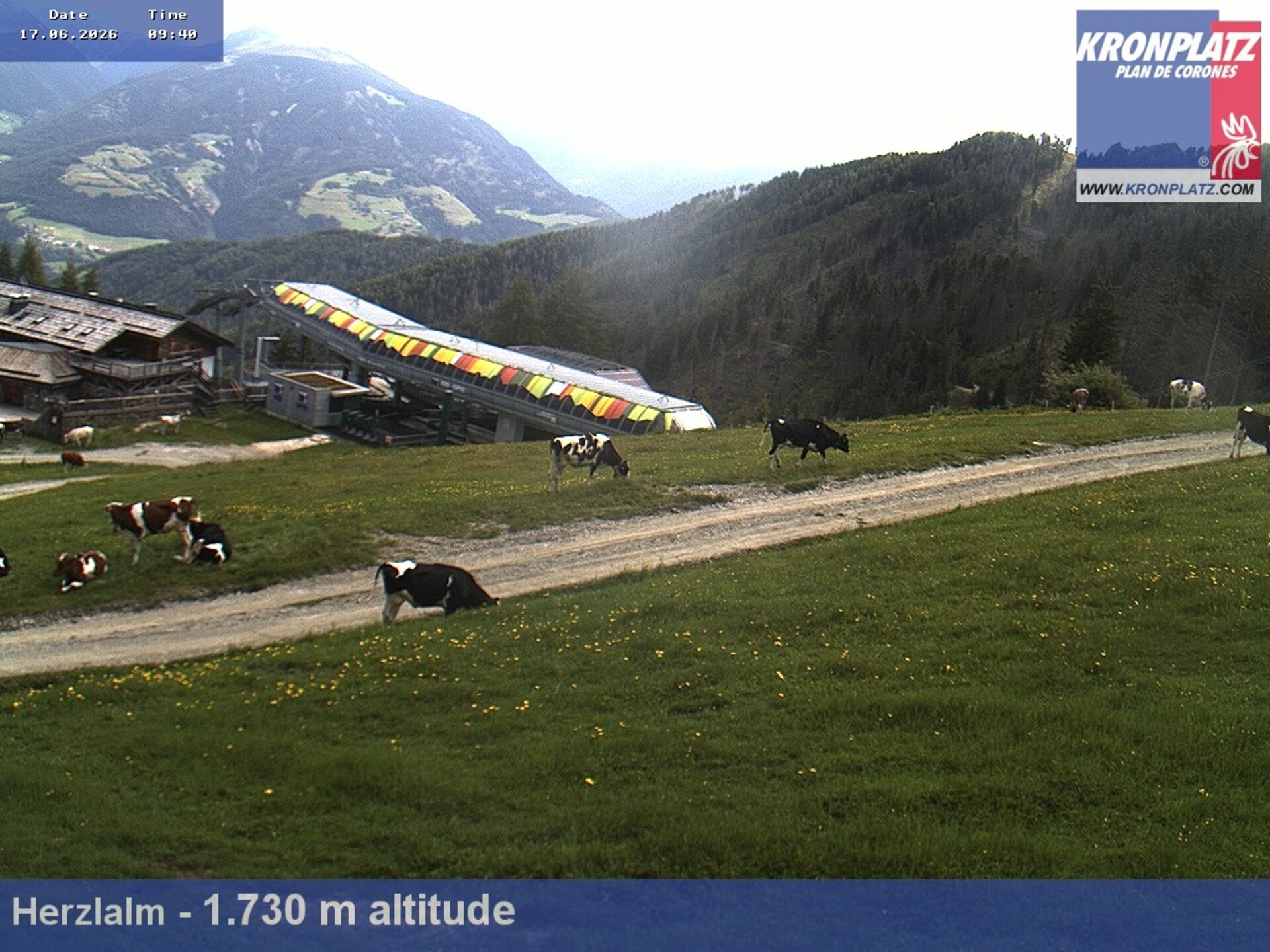 Archiv Foto Webcam Herzlalm, Kronplatz