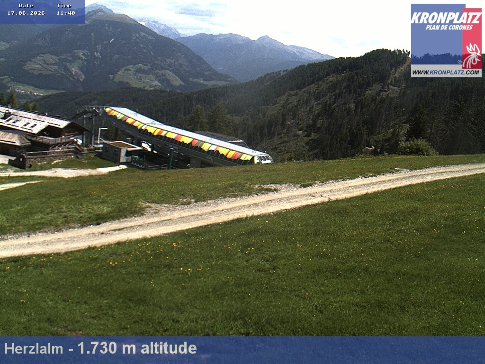 Archiv Foto Webcam Herzlalm, Kronplatz