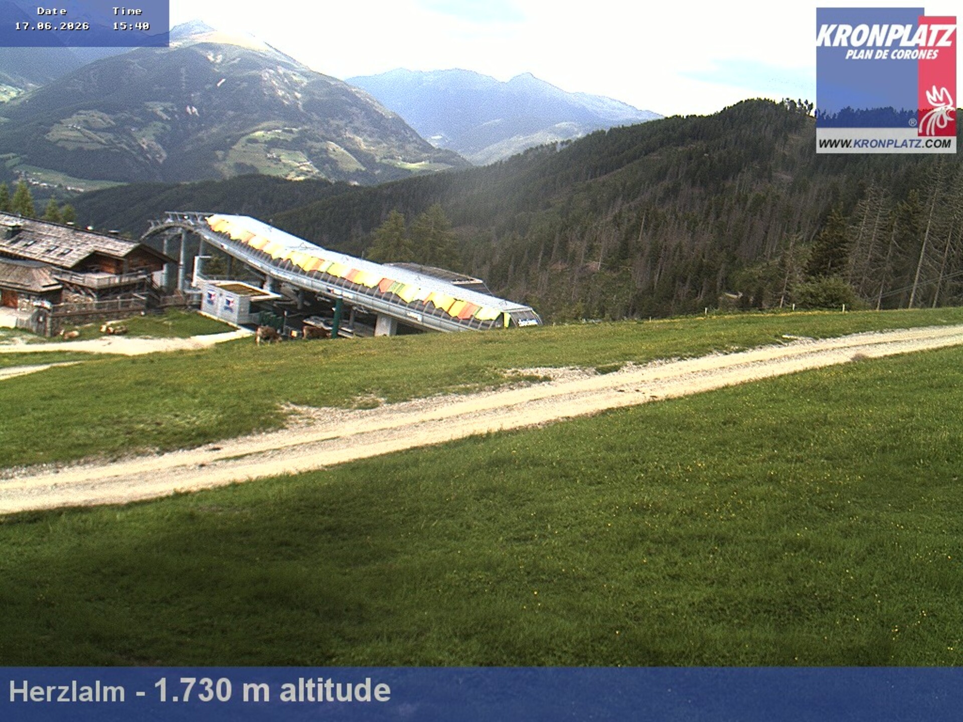 Archiv Foto Webcam Herzlalm, Kronplatz