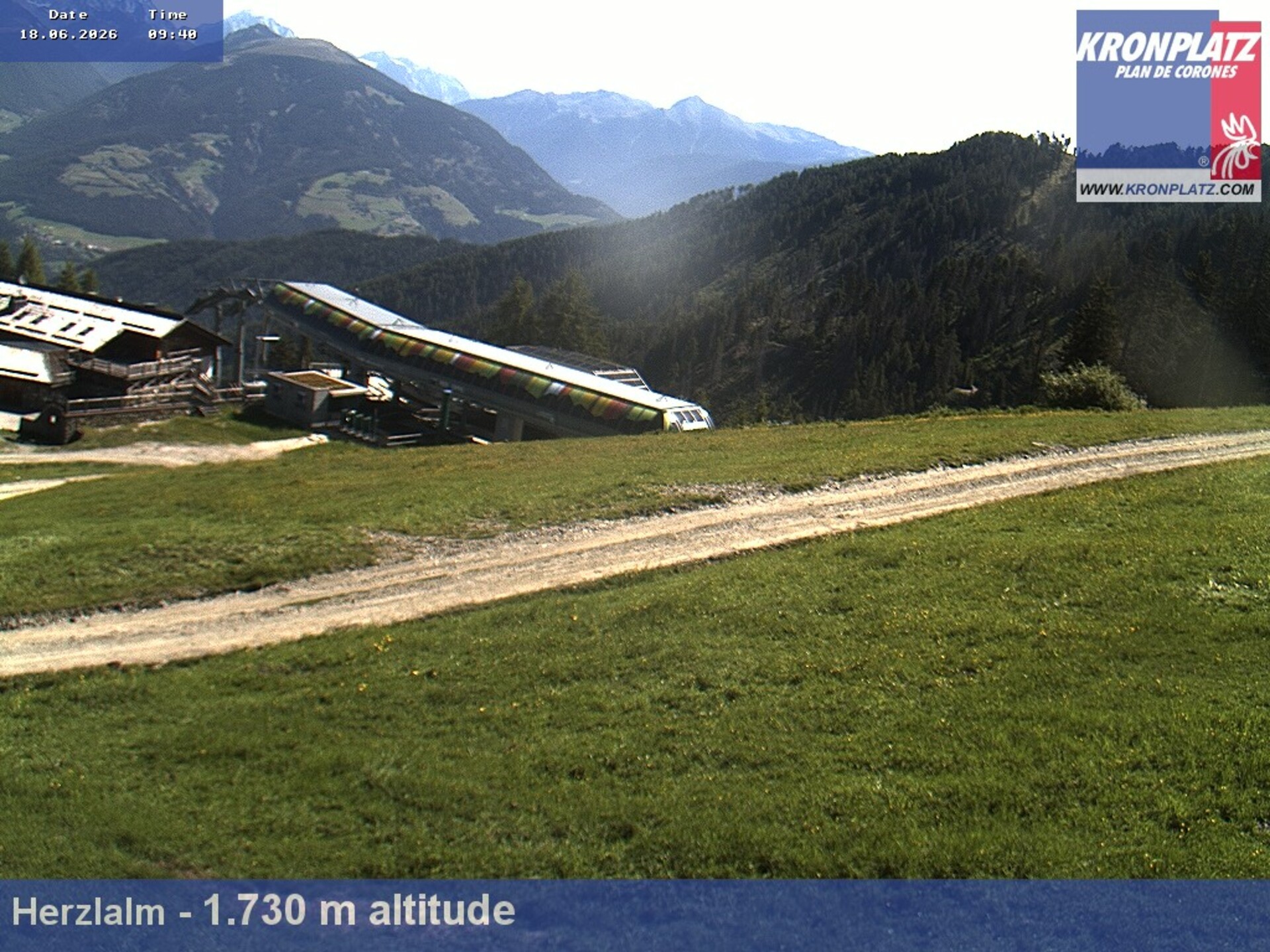 Archived image Webcam Alp Herzlalm, Plan De Corones
