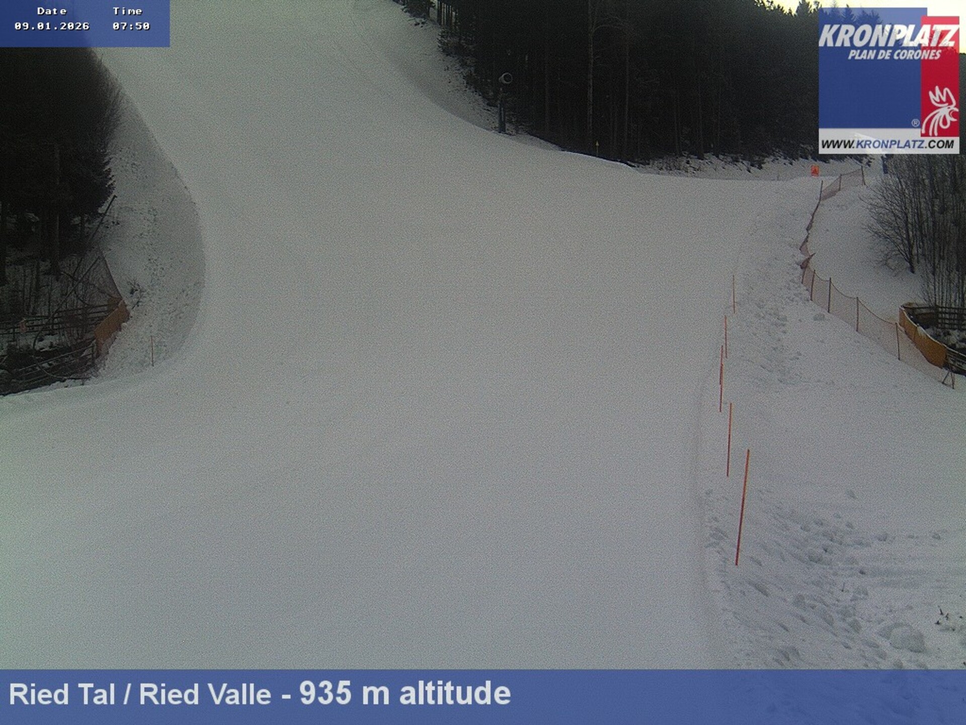 Archived image Webcam Ried Valley, Plan De Corones