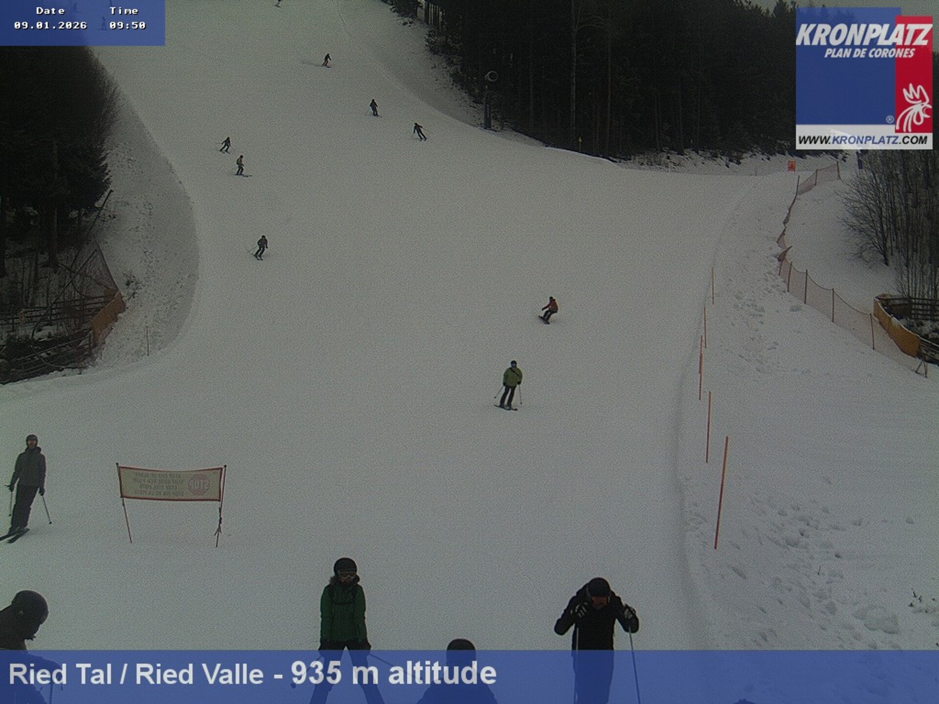 Archived image Webcam Ried Valley, Plan De Corones