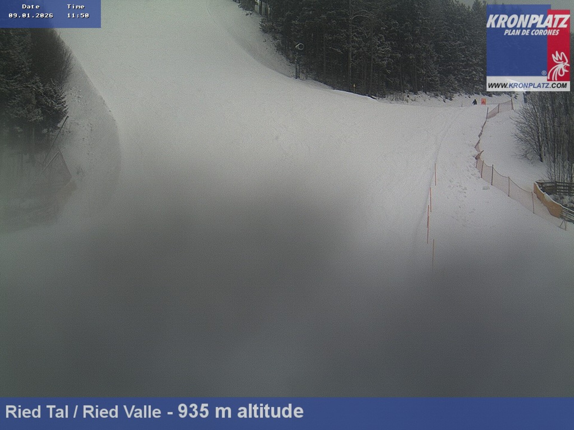 Archived image Webcam Ried Valley, Plan De Corones