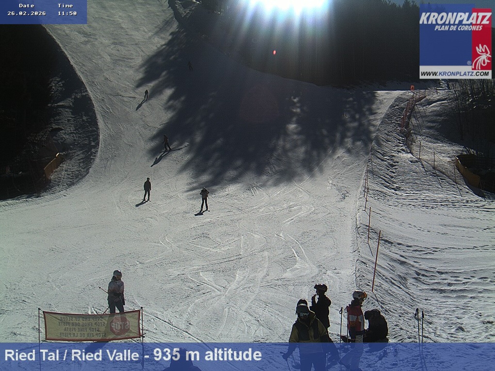 Archived image Webcam Ried Valley, Plan De Corones