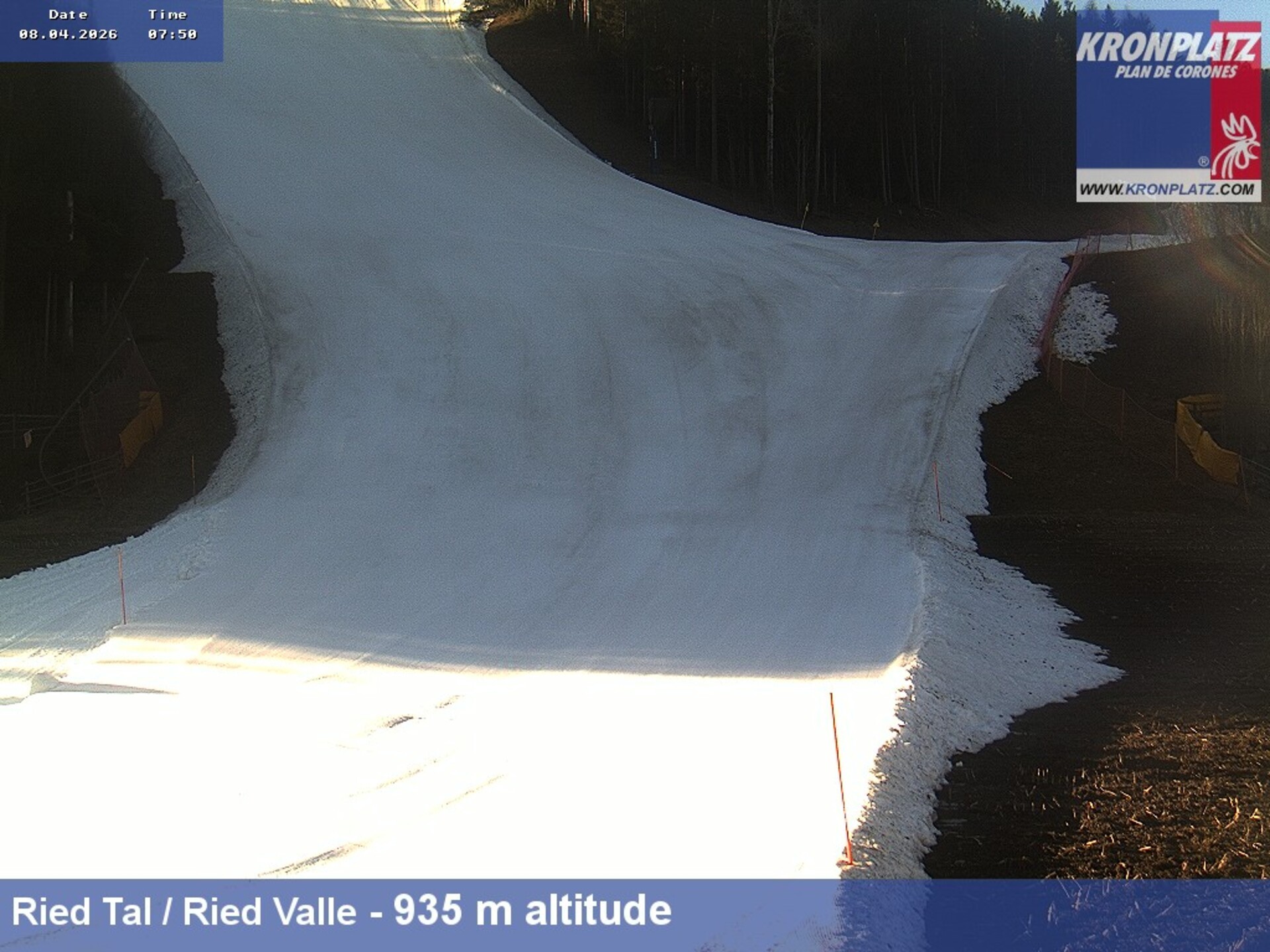 Archived image Webcam Ried Valley, Plan De Corones