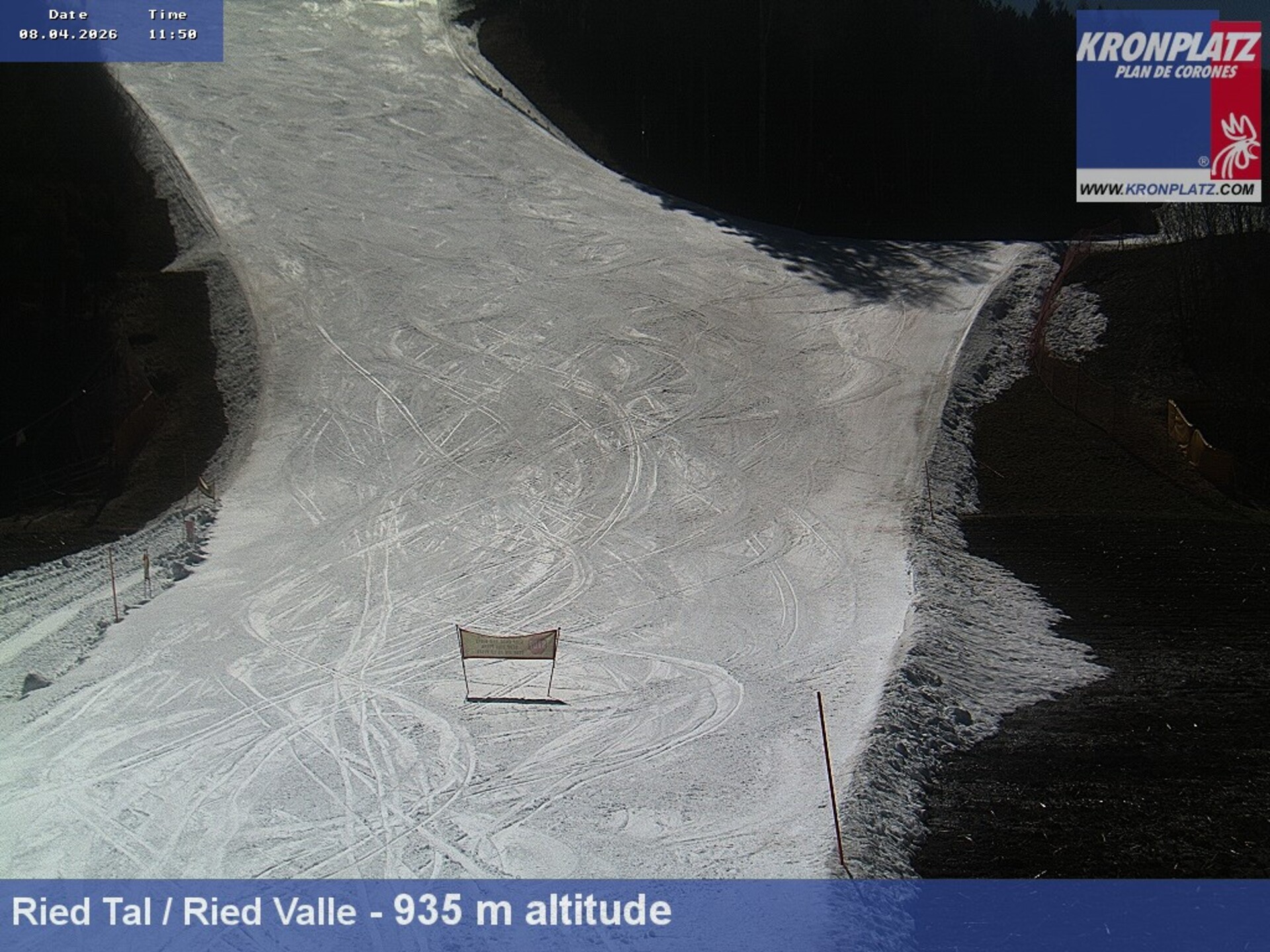 Archived image Webcam Ried Valley, Plan De Corones