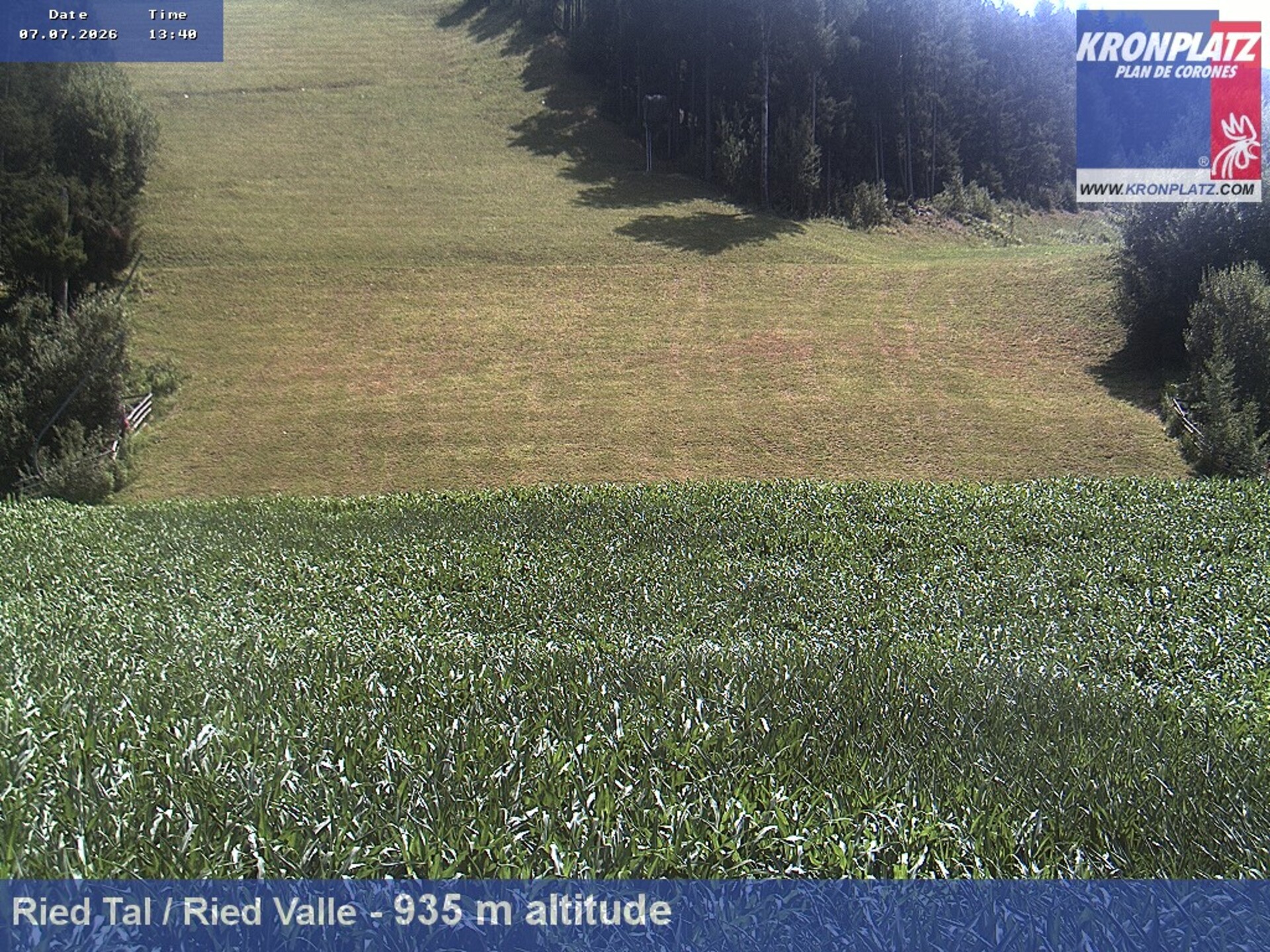 Archived image Webcam Ried Valley, Plan De Corones